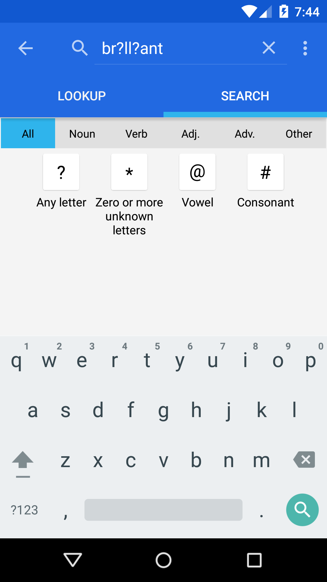 اسکرین شات 3 برنامه Dictionary - WordWeb
