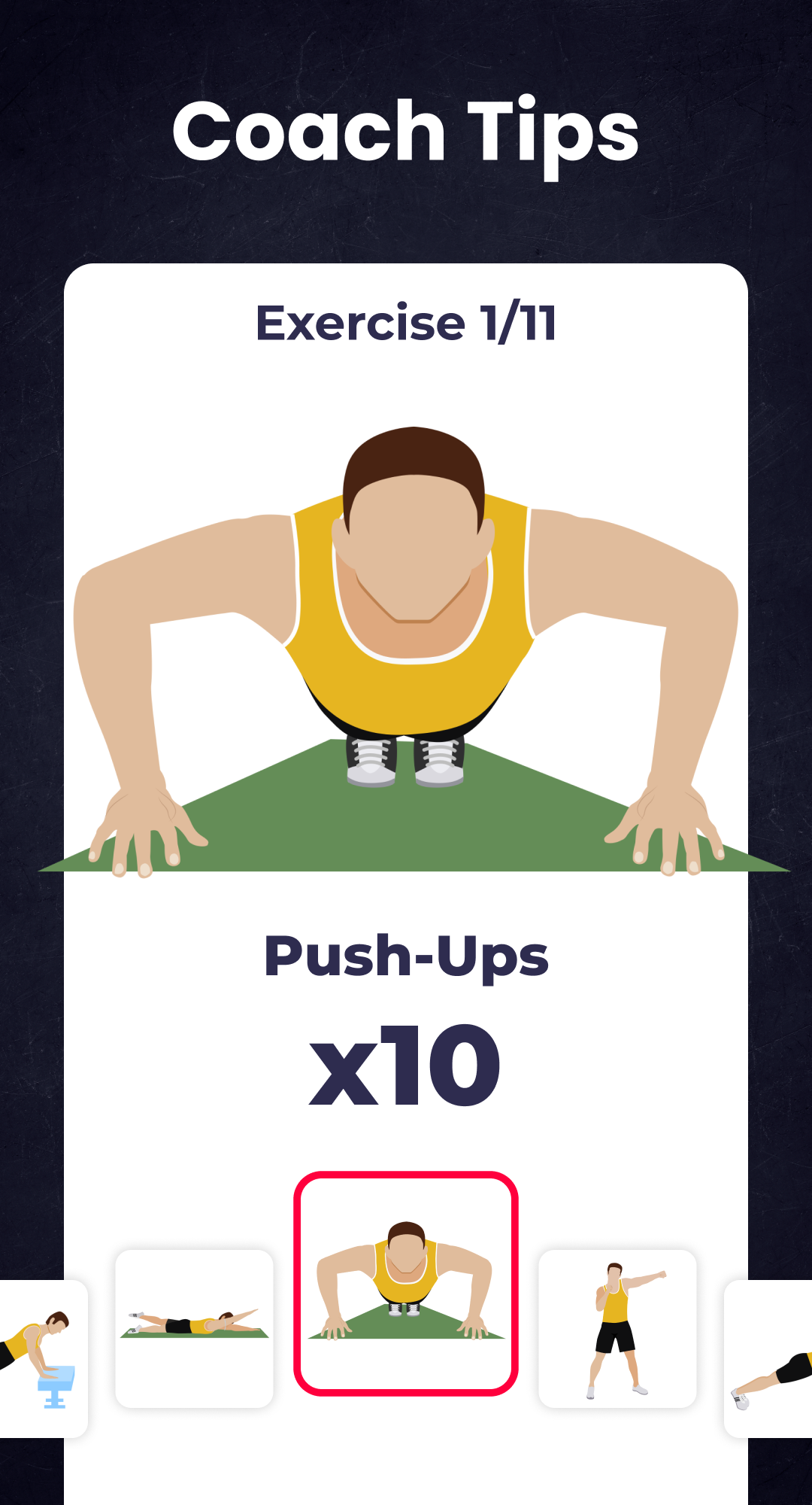 اسکرین شات 6 برنامه Workout Planner 30 Day Fitness