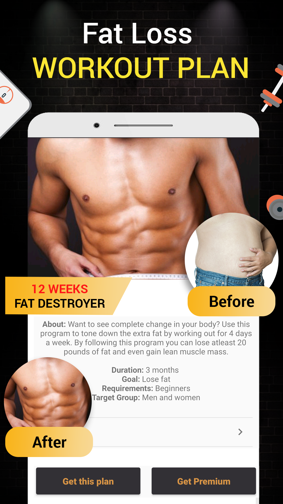 اسکرین شات 6 برنامه Pro Gym Workout -Gym & Fitness