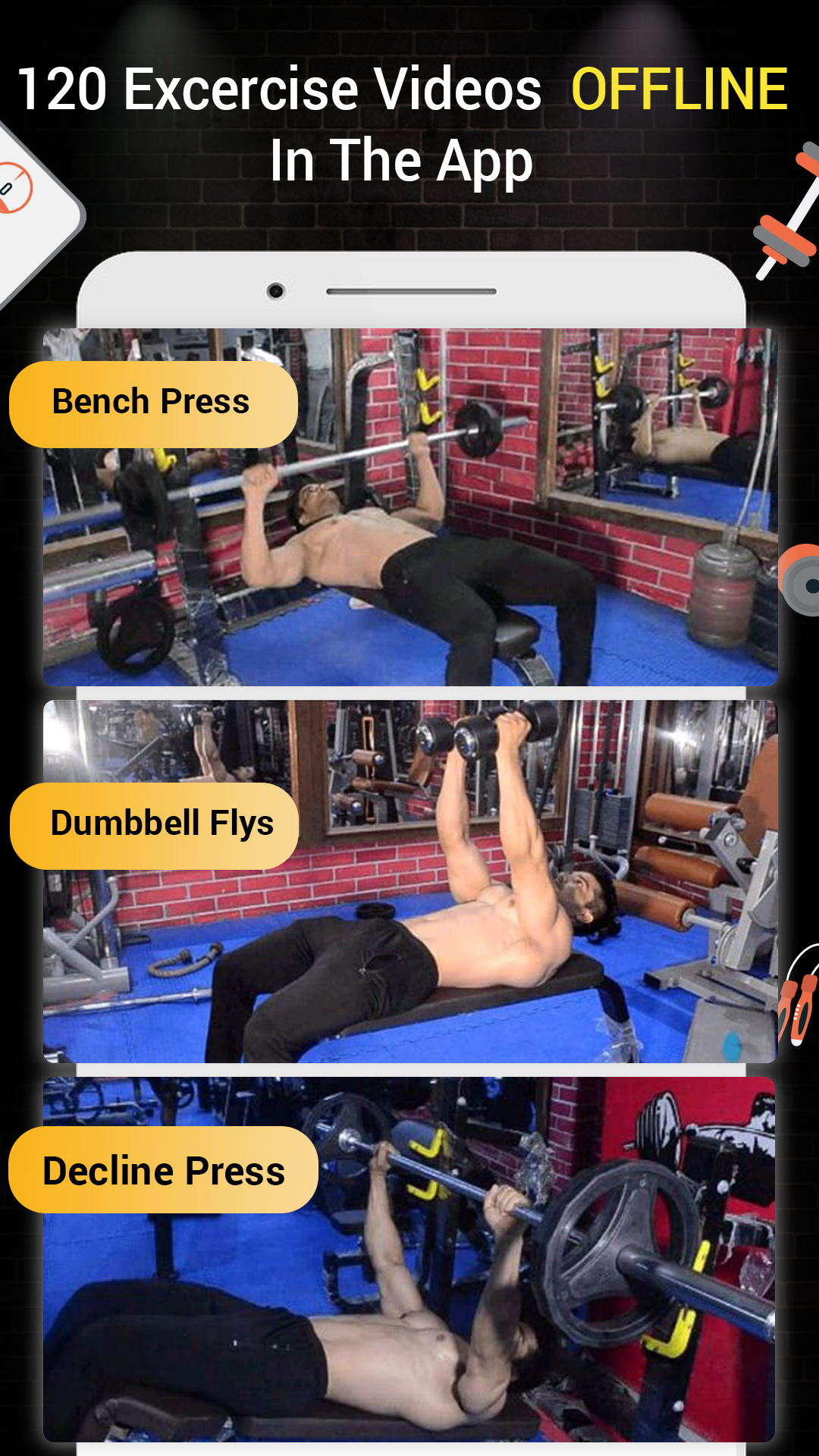 اسکرین شات 4 برنامه Pro Gym Workout -Gym & Fitness