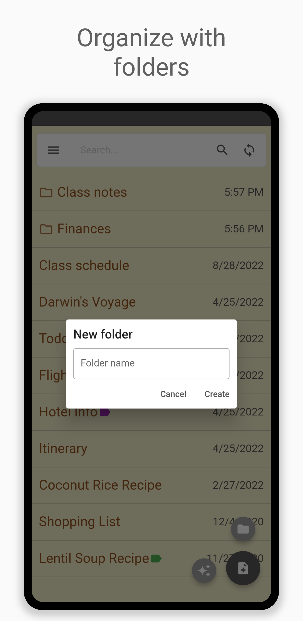 اسکرین شات 4 برنامه Inkpad Notepad & To do list