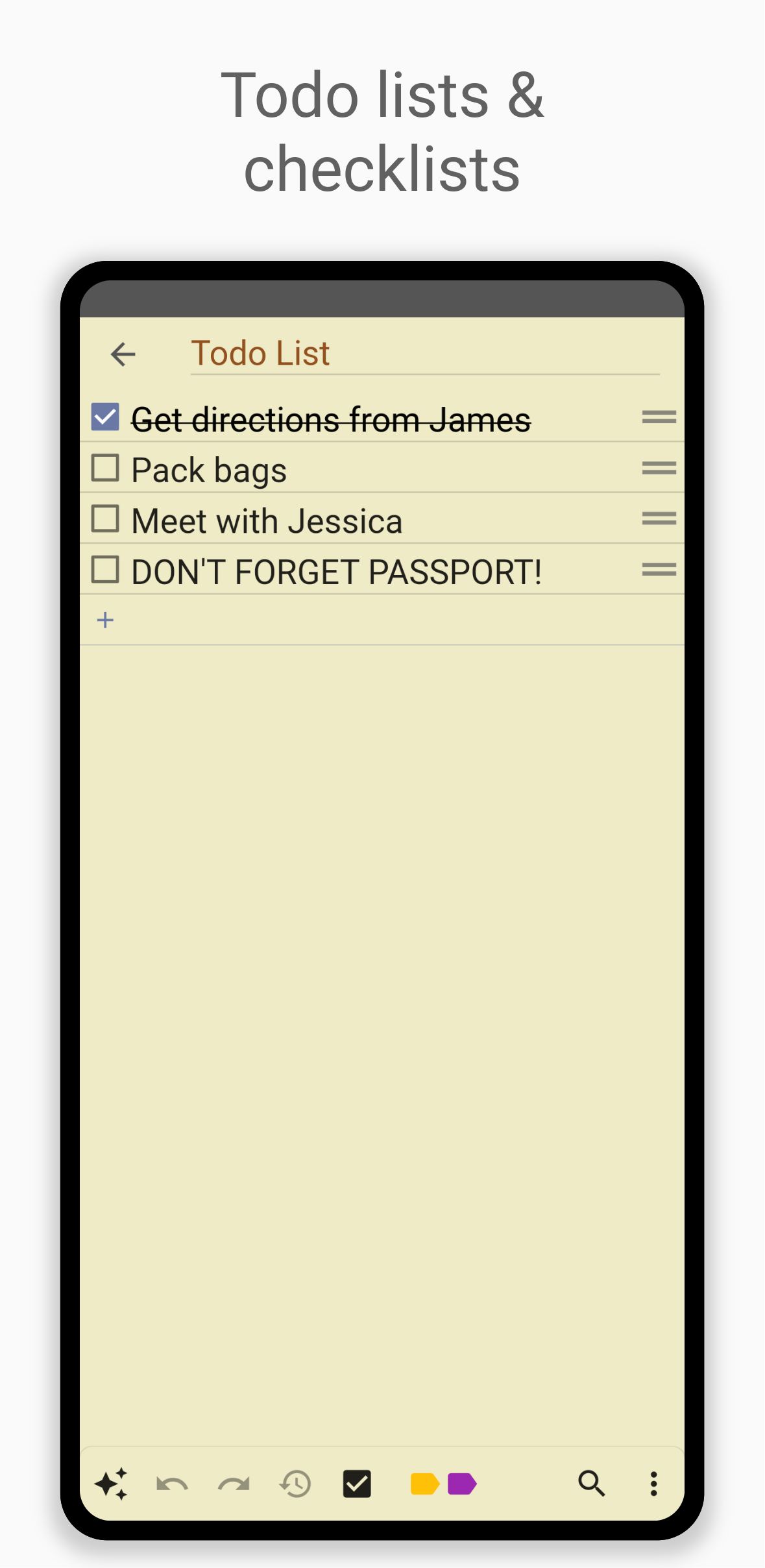 اسکرین شات 3 برنامه Inkpad Notepad & To do list