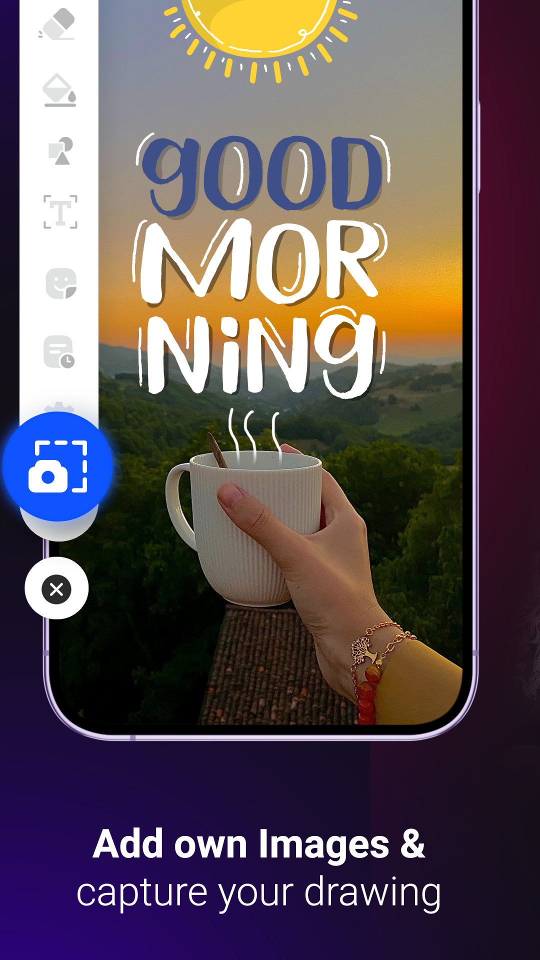 اسکرین شات 6 برنامه Draw & Write on Any Screen