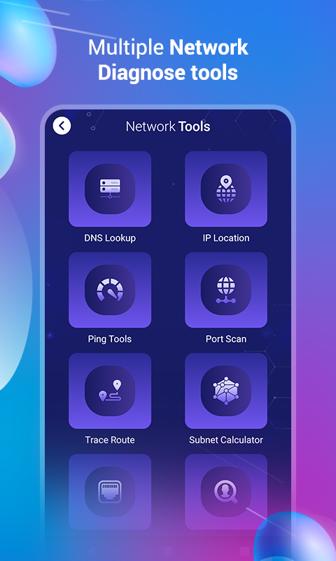 اسکرین شات 2 برنامه Network Tools: IP, Ping, DNS