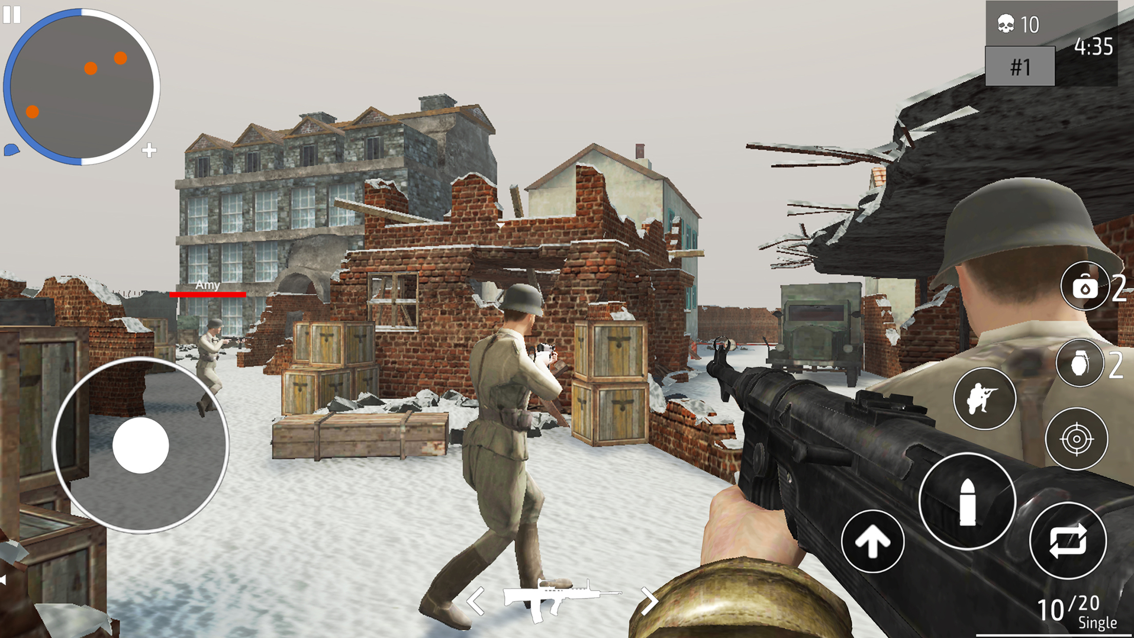 اسکرین شات 5 بازی World War 2 Shooter offline
