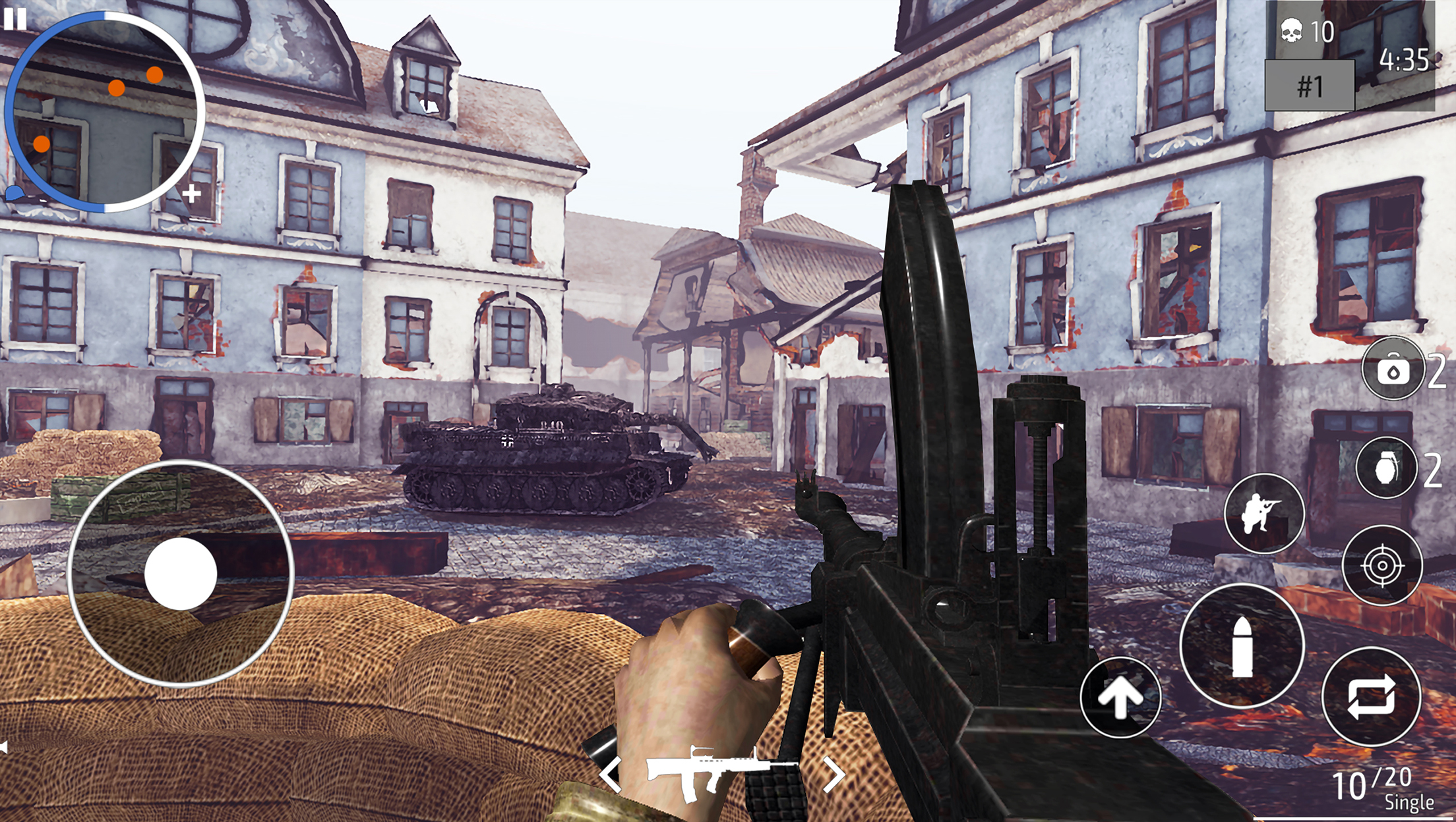 اسکرین شات 3 بازی World War 2 Shooter offline