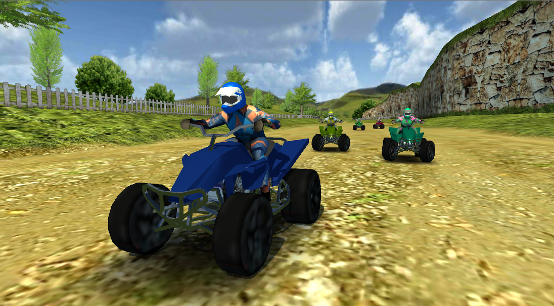 اسکرین شات 1 بازی ATV Max Racer - Speed Racing G