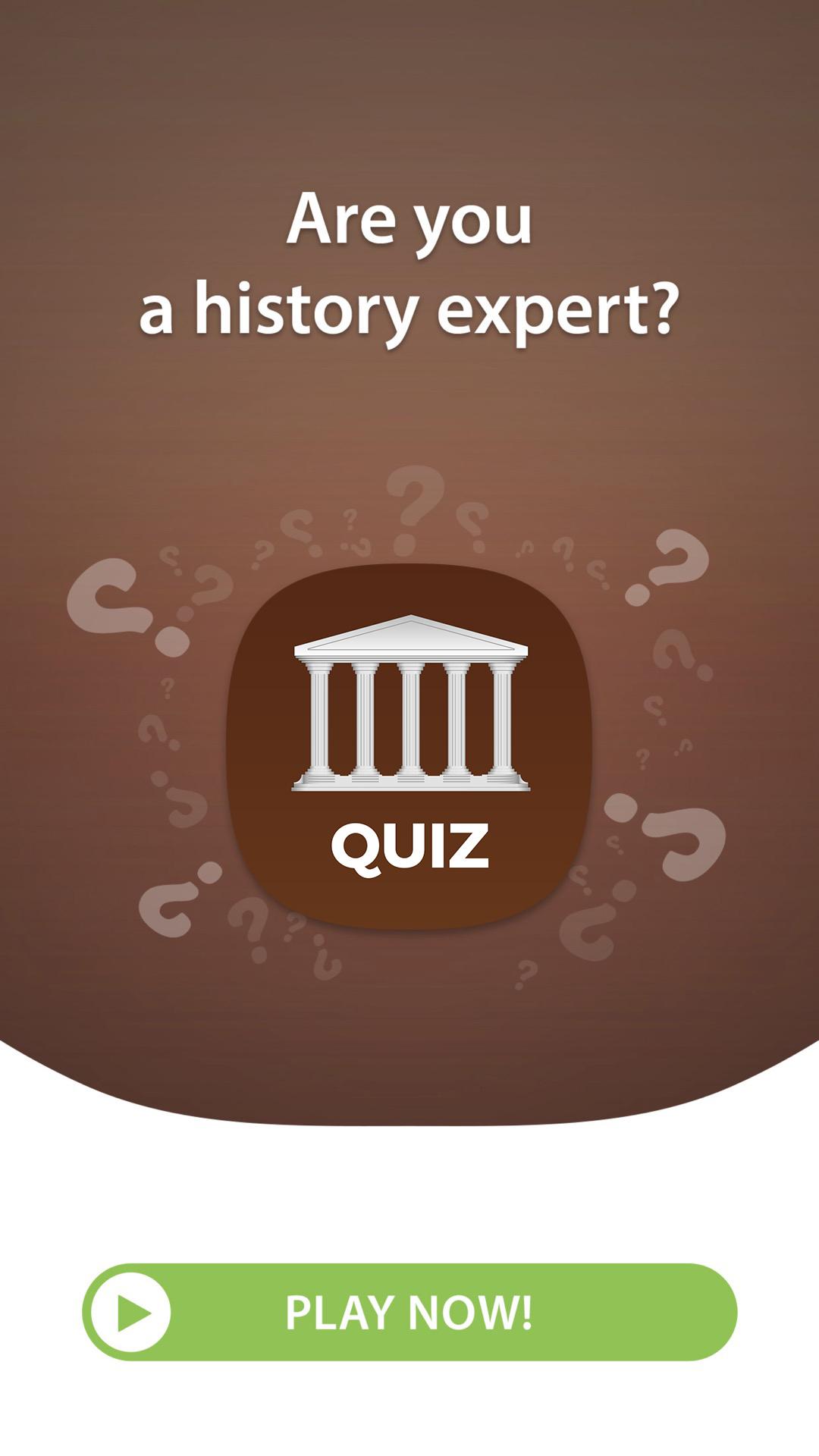 اسکرین شات 1 برنامه World History Quiz
