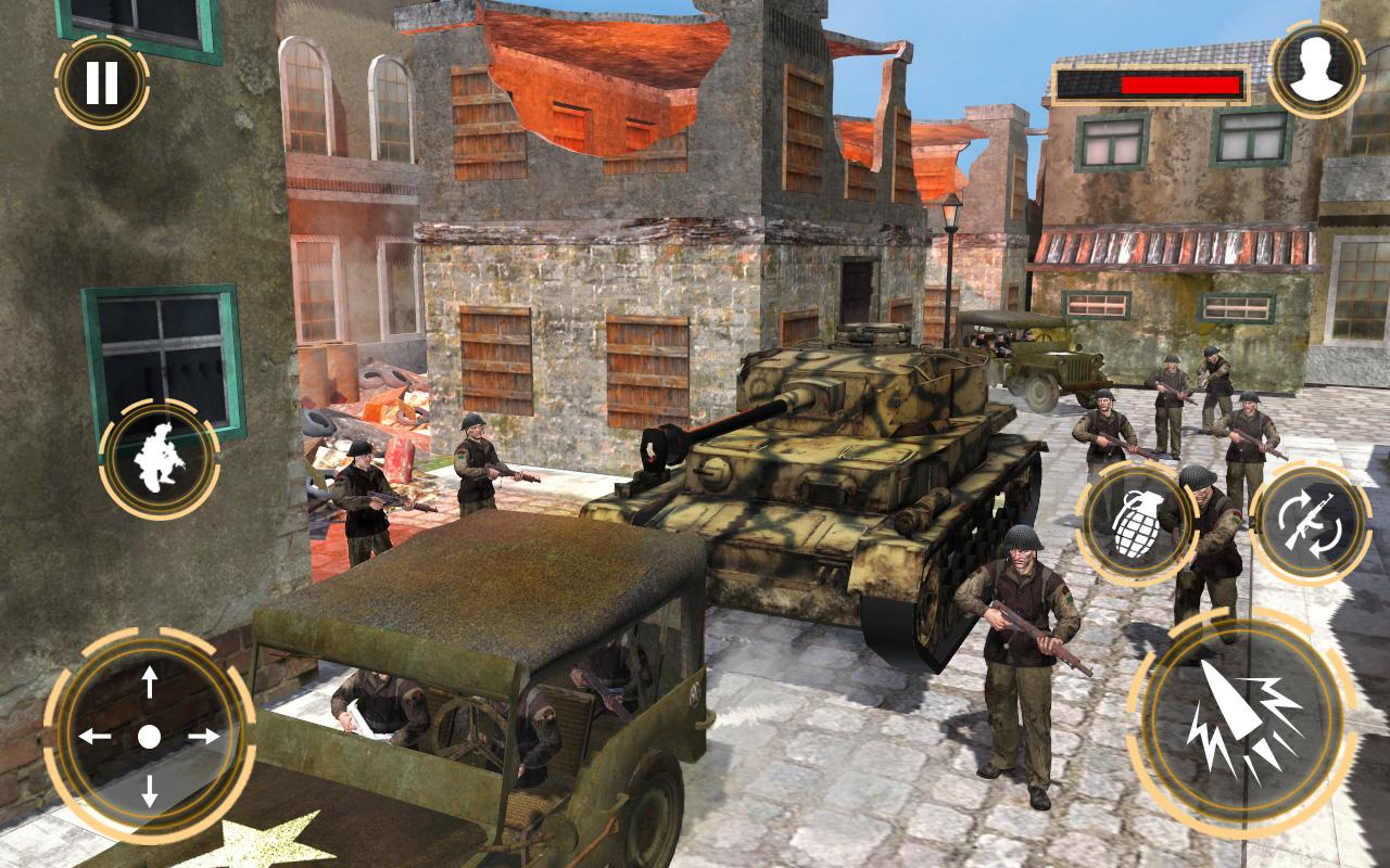 اسکرین شات 2 بازی World War 2 Frontline Commando