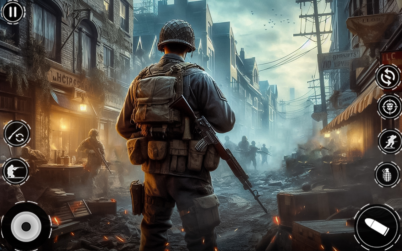 اسکرین شات 5 بازی World War 2 Frontline Commando