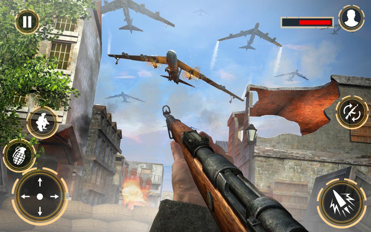 اسکرین شات 1 بازی World War 2 Frontline Commando