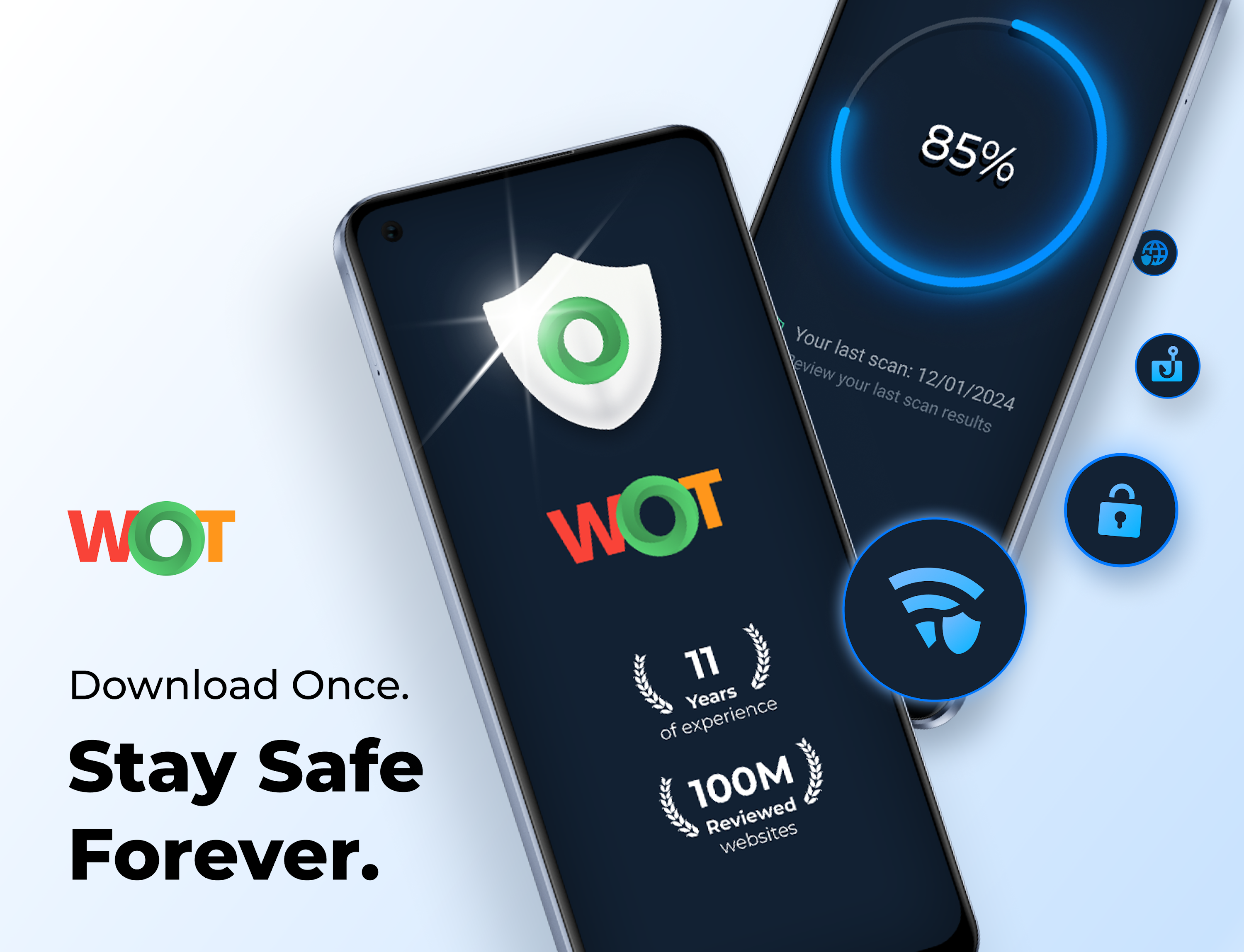 اسکرین شات 1 برنامه WOT Mobile Security Protection