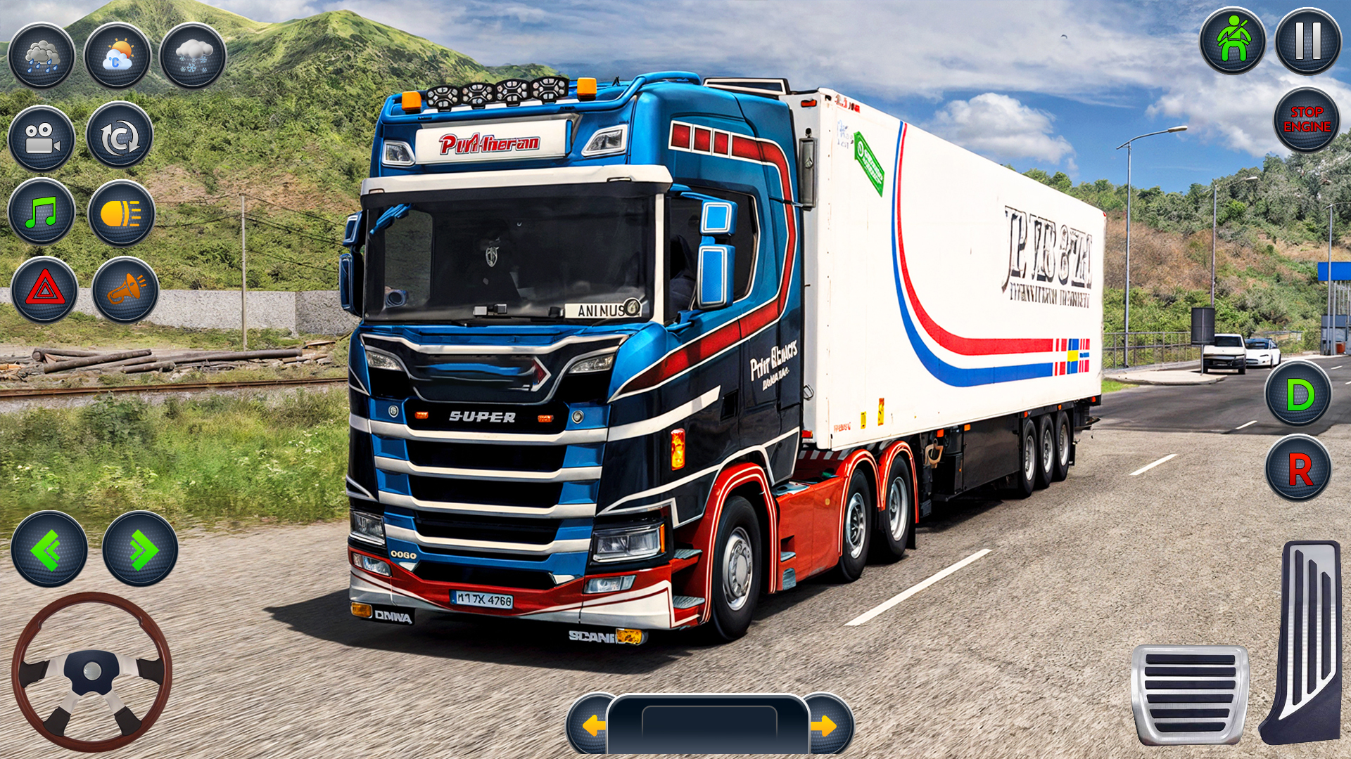 اسکرین شات 8 بازی Truck Games 3D Offroad Drive