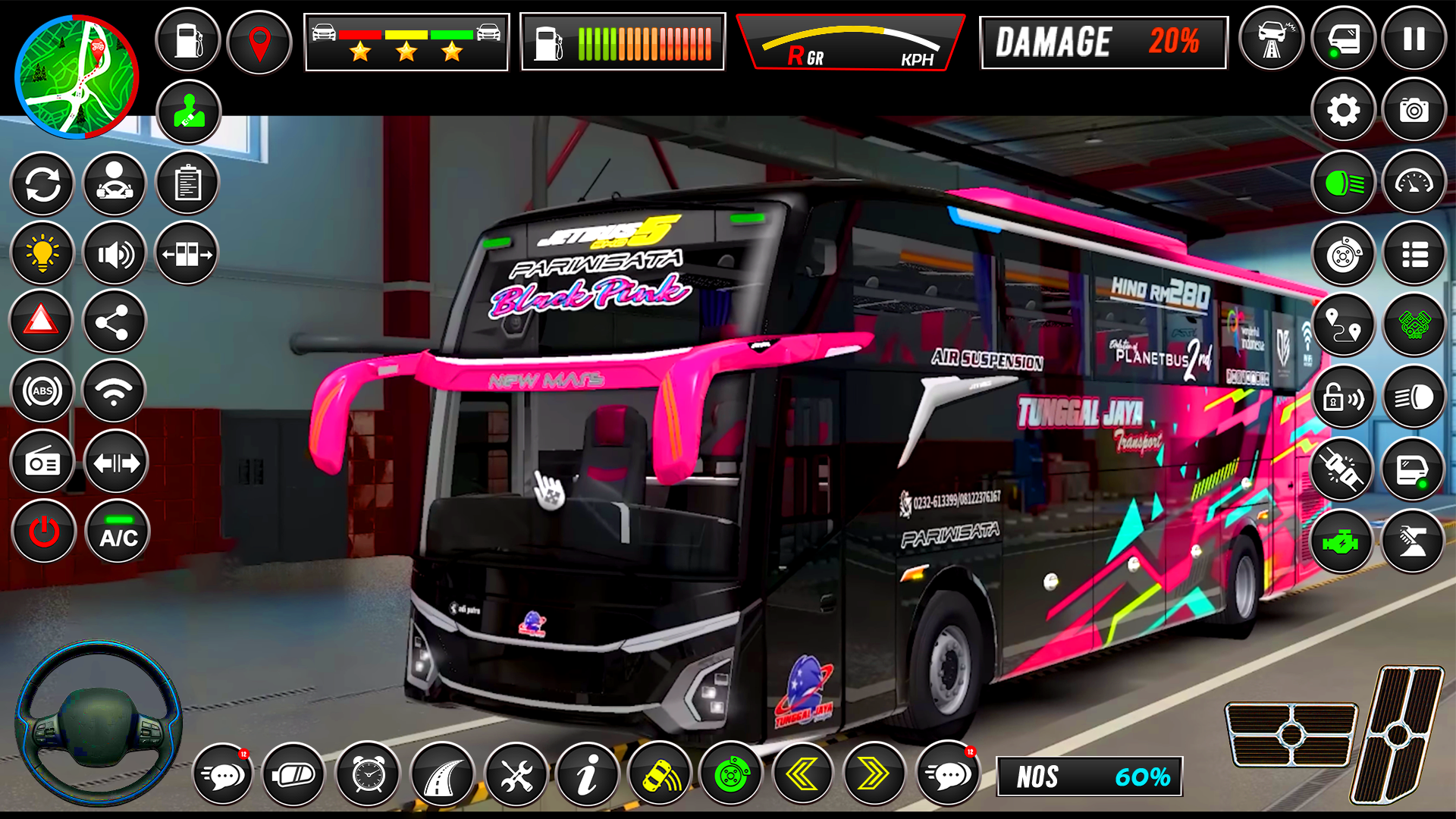 اسکرین شات 5 بازی City Coach Bus Simulator Game