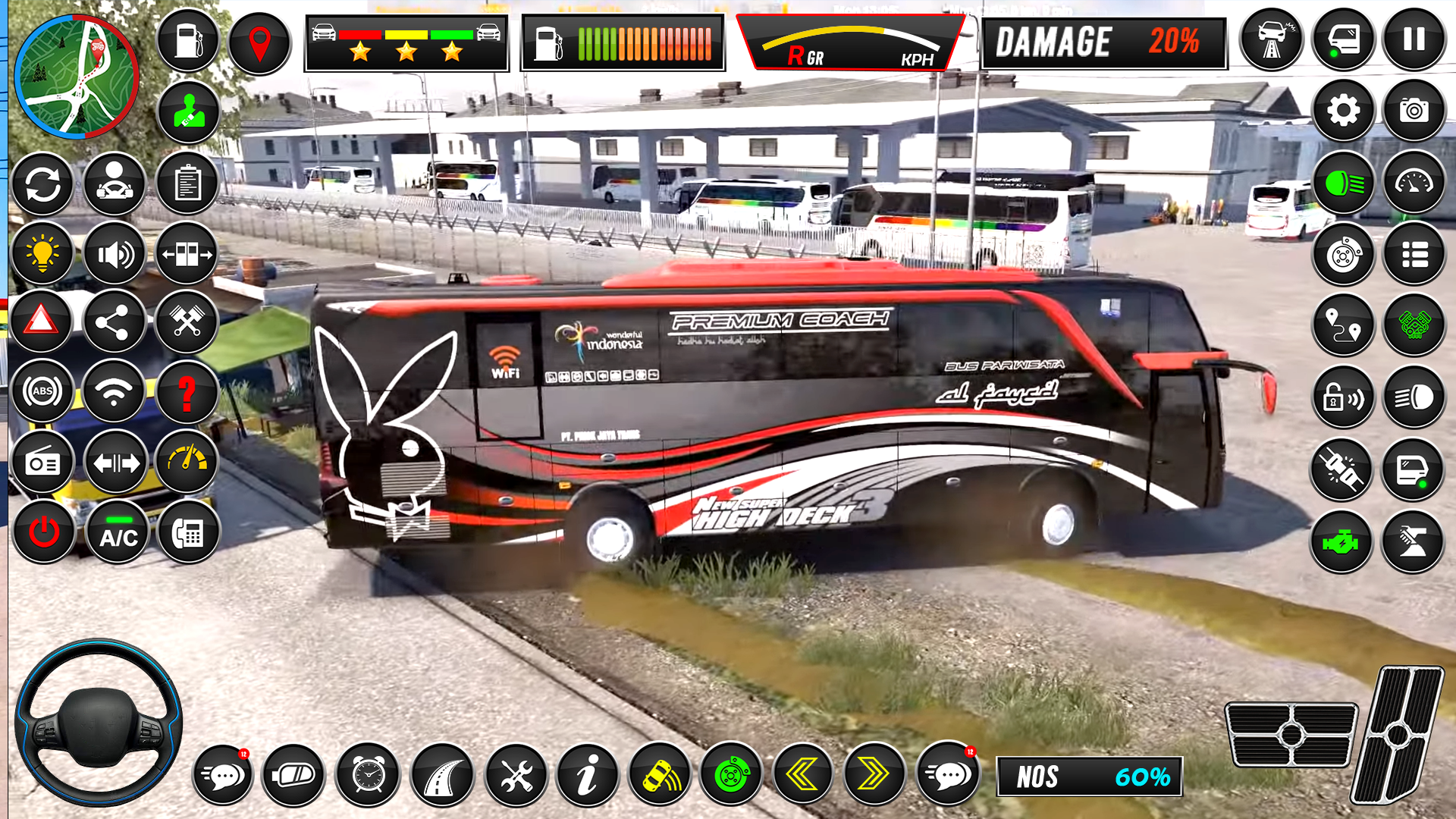 اسکرین شات 7 بازی City Coach Bus Simulator Game