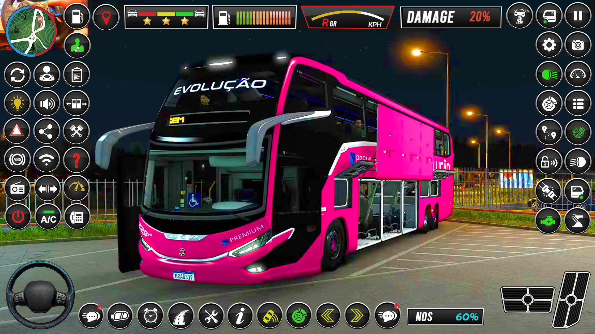 اسکرین شات 4 بازی City Coach Bus Simulator Game