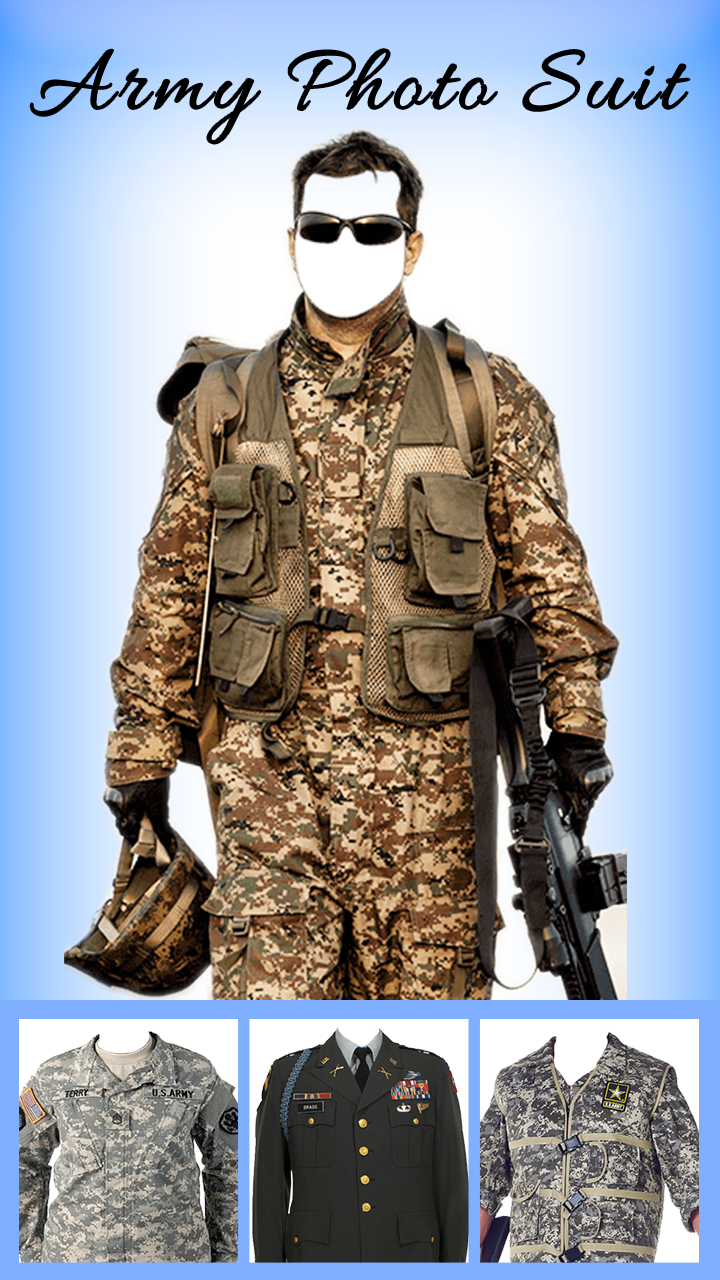 اسکرین شات 5 برنامه Commando Photo Suit
