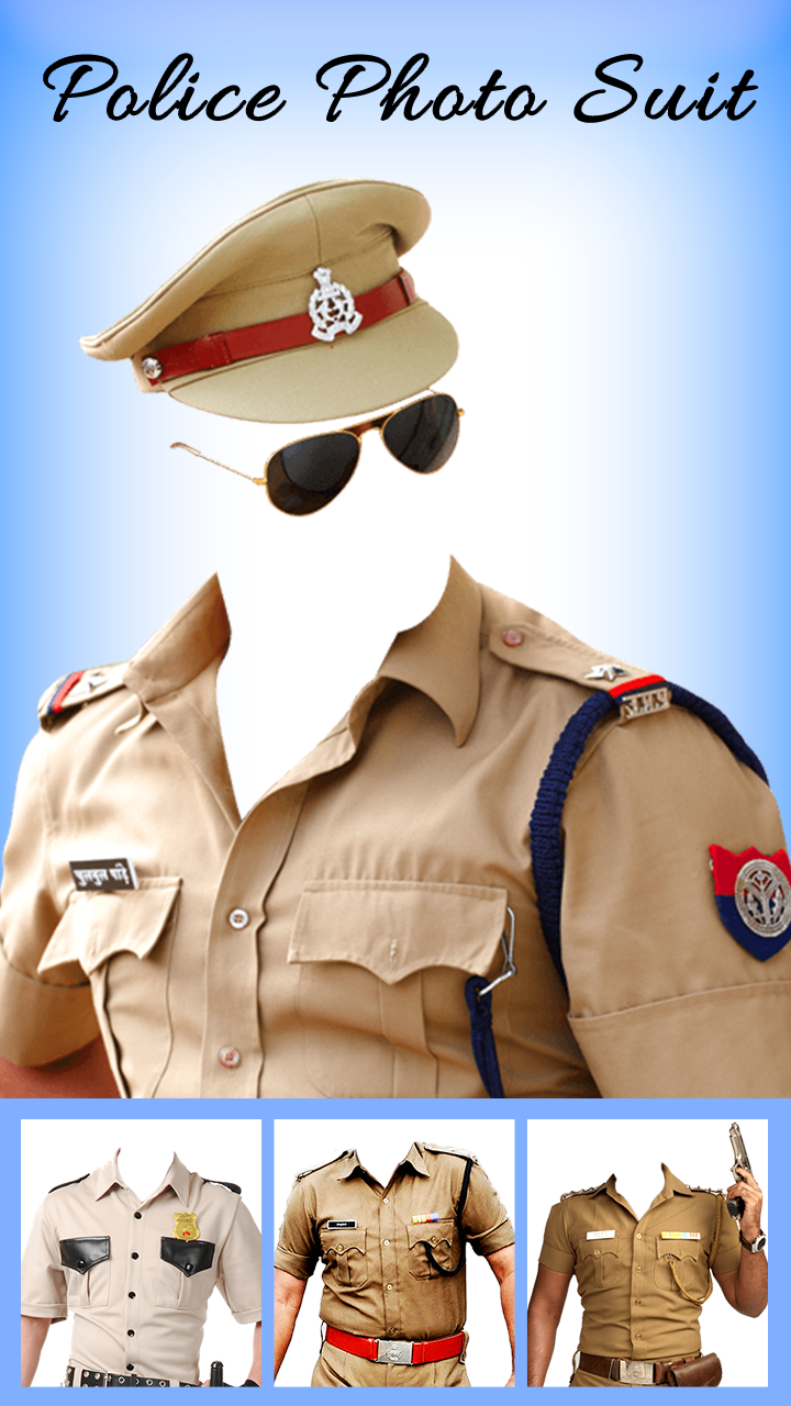 اسکرین شات 2 برنامه Men Police suit Photo Editor
