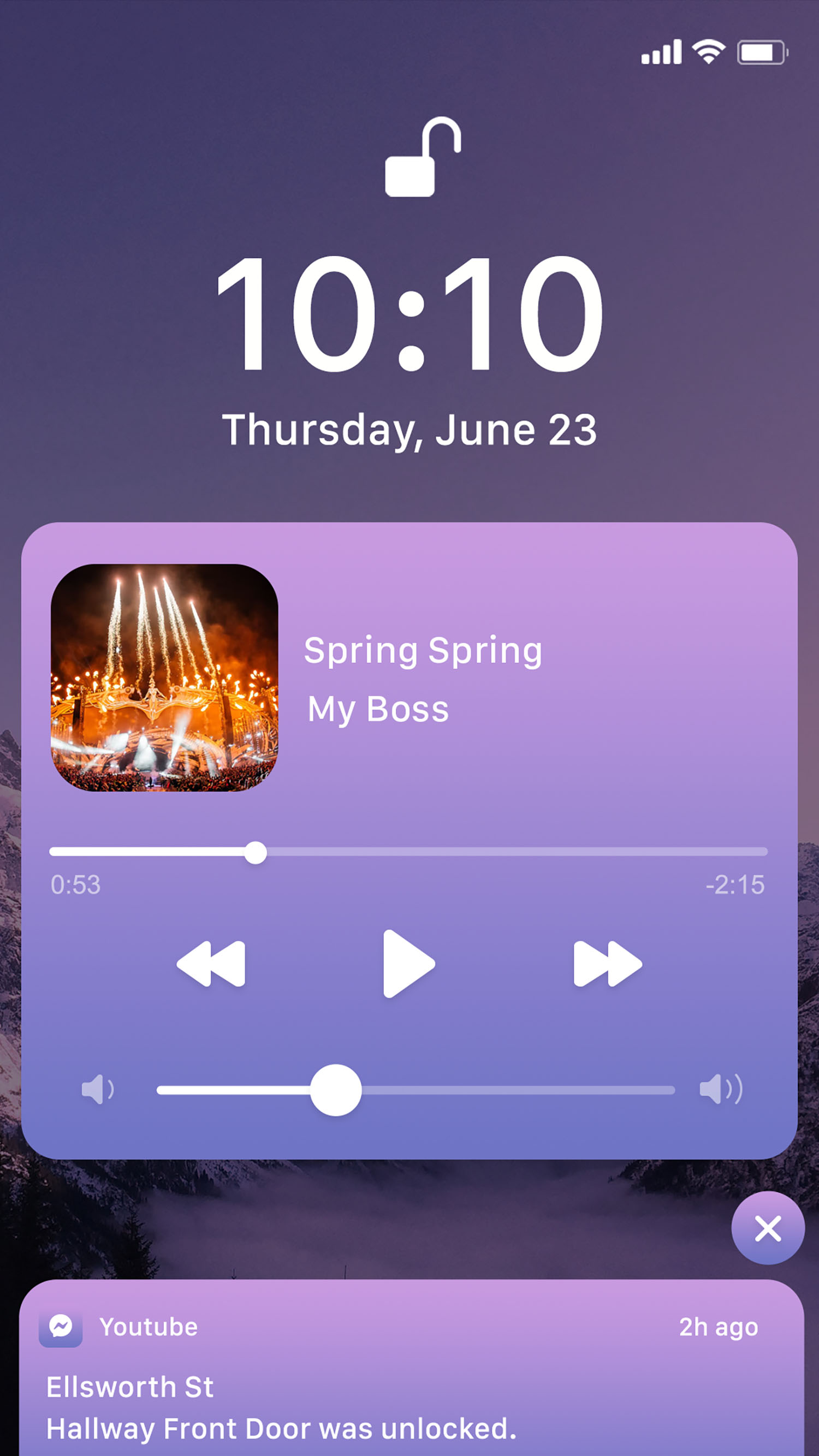 اسکرین شات 4 برنامه Wow Lavender Light - Icon Pack