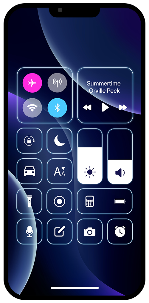 اسکرین شات 4 برنامه Wow Glow Theme - Icon Pack