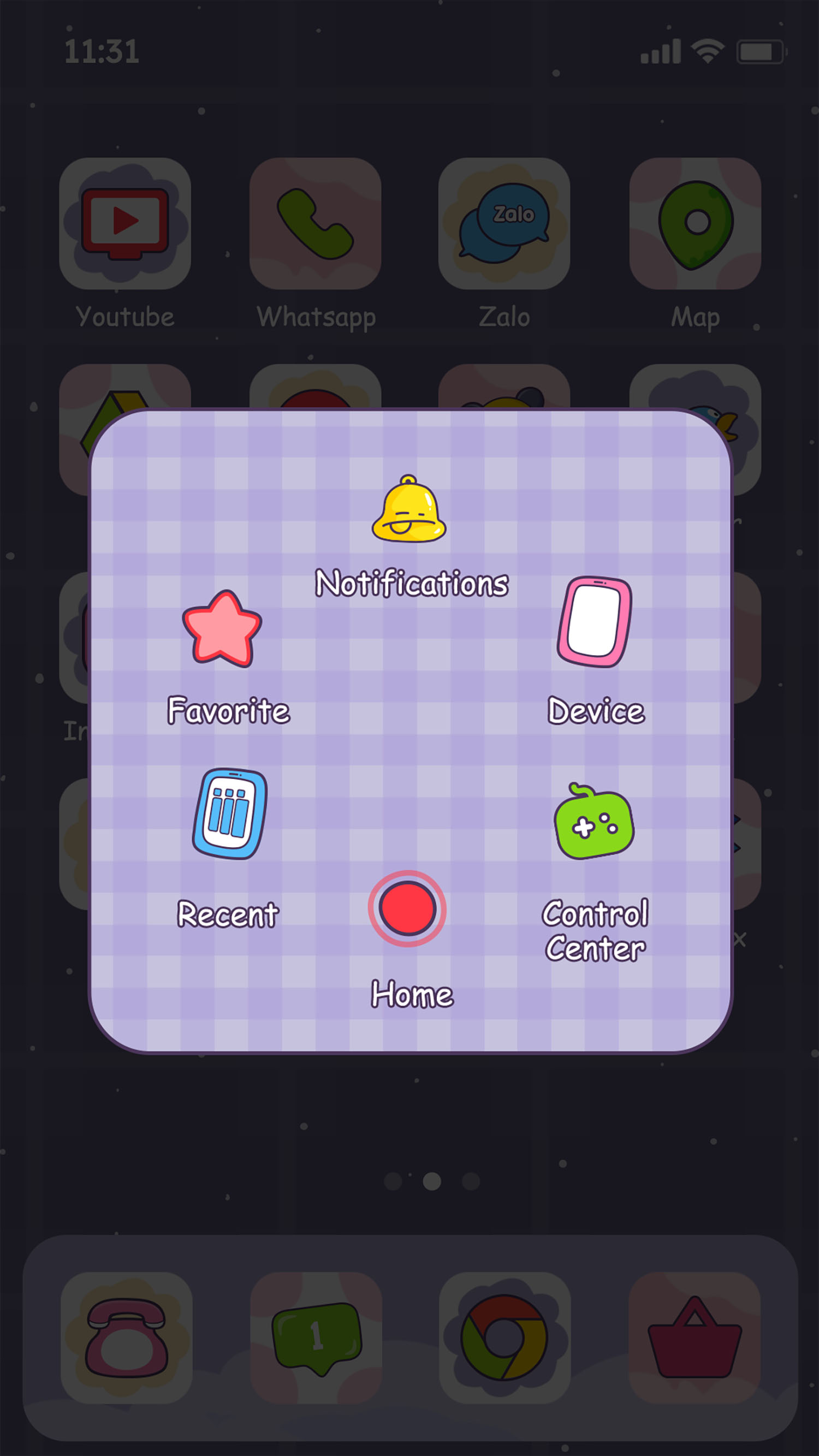 اسکرین شات 6 برنامه Wow Panda Theme - Icon Pack