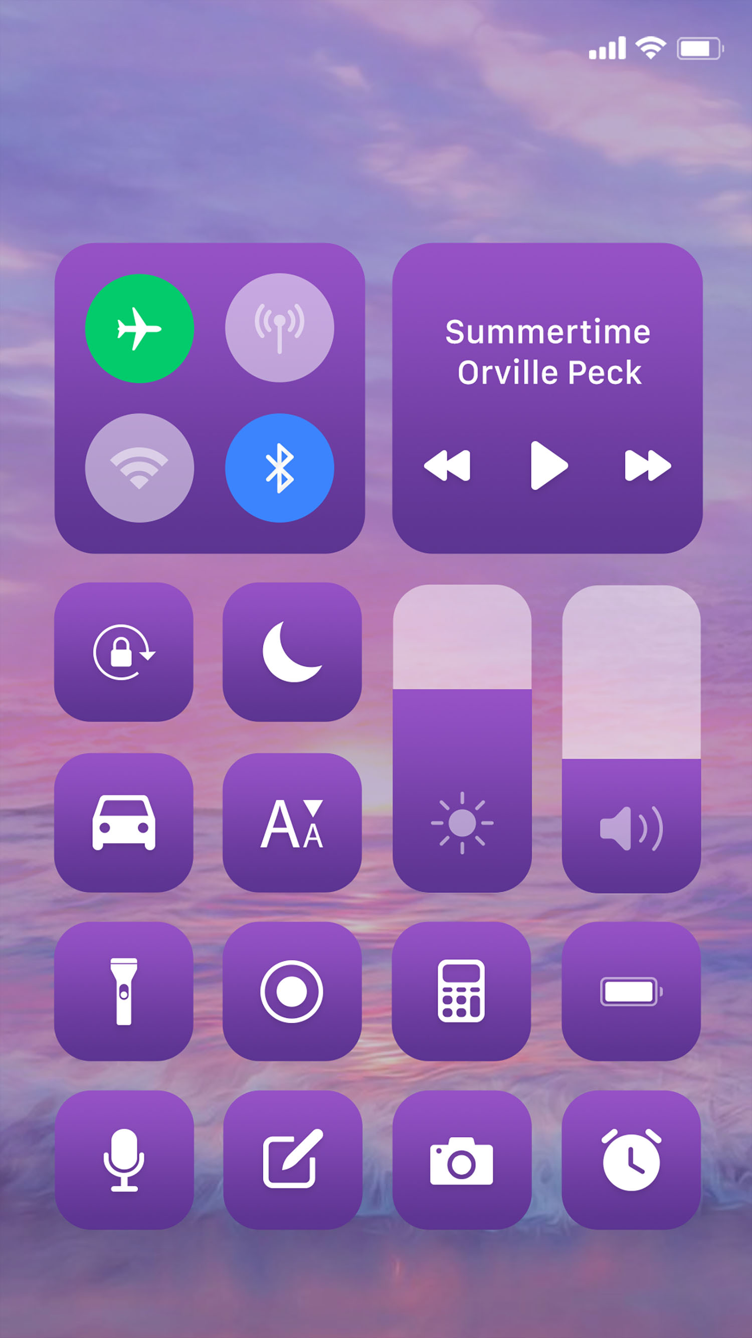 اسکرین شات 5 برنامه Wow Purple White - Icon Pack