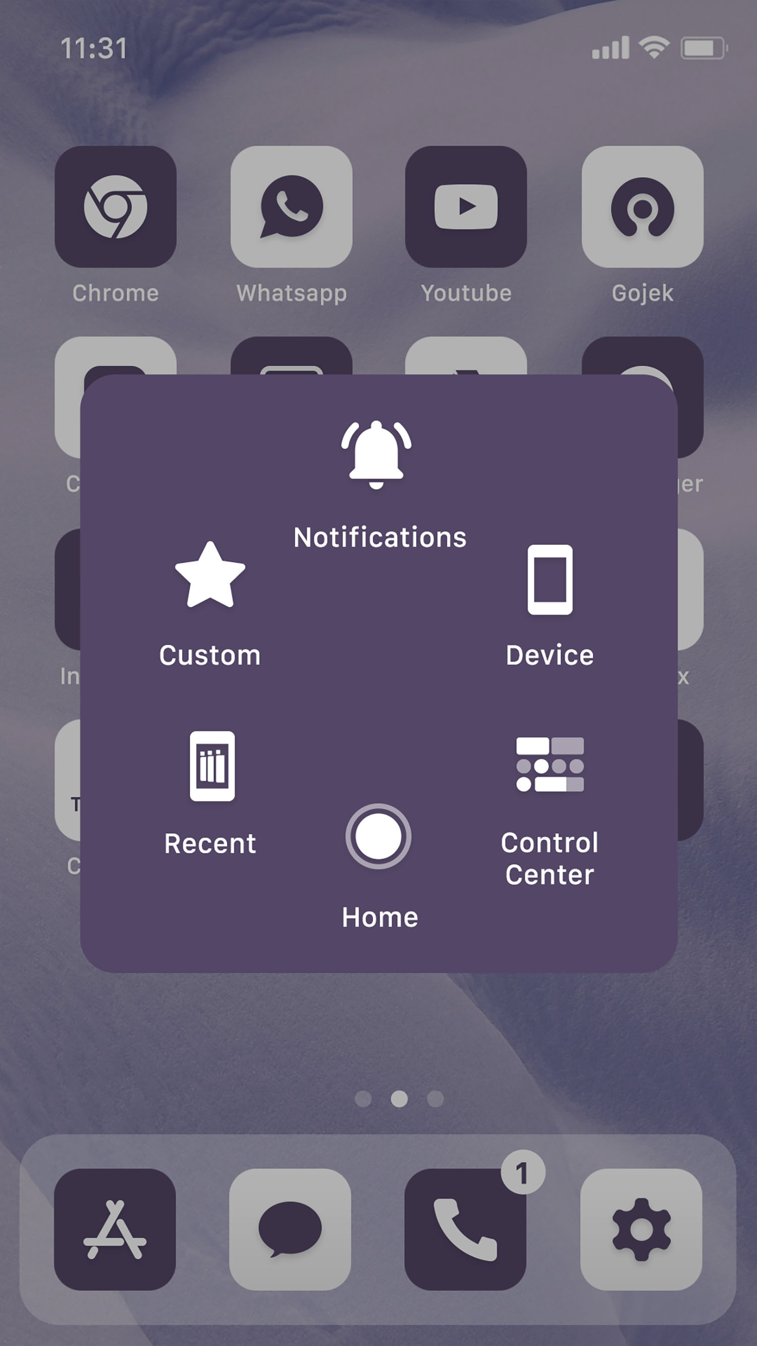 اسکرین شات 6 برنامه Wow Violet Theme - Icon Pack