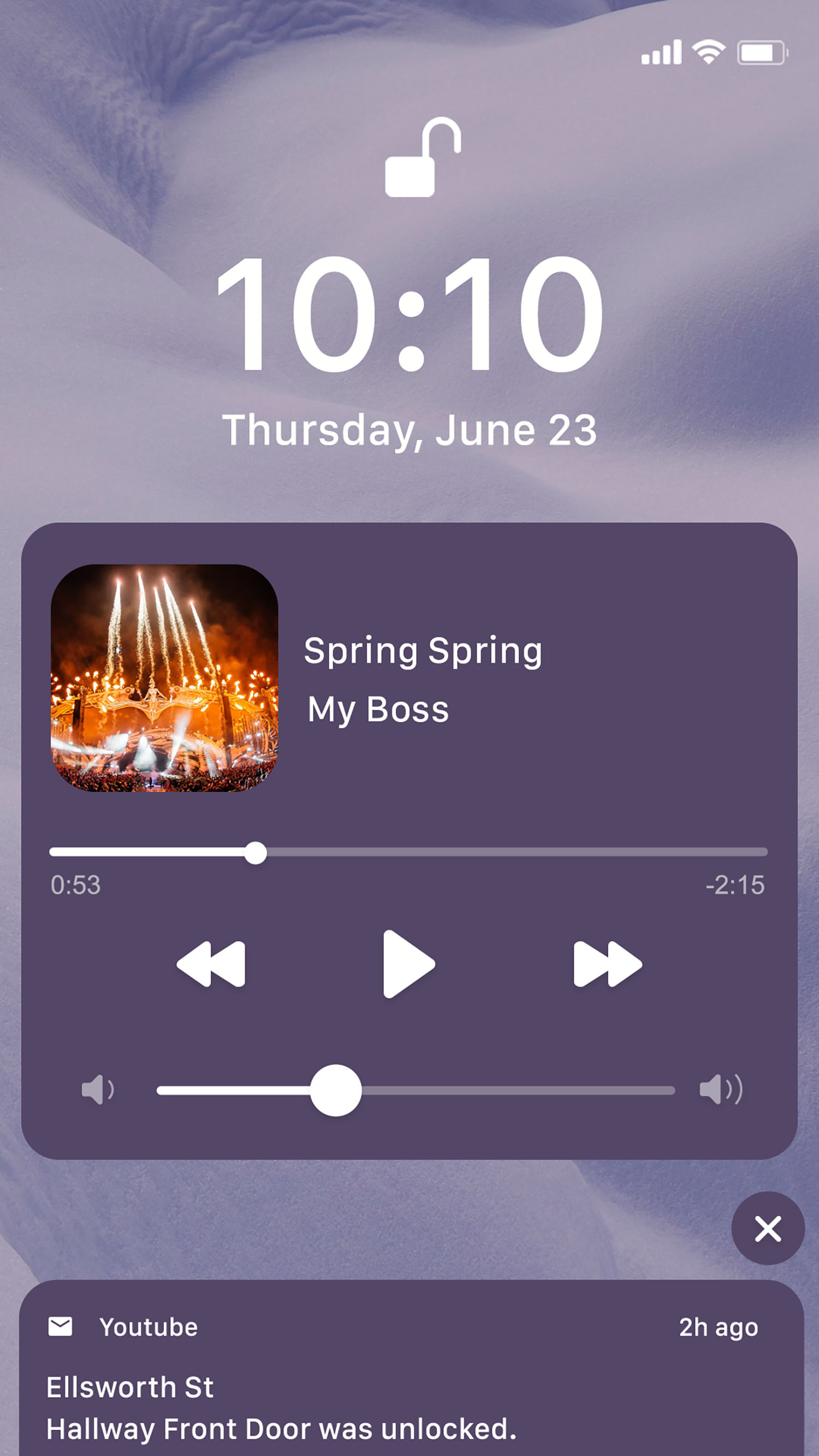 اسکرین شات 3 برنامه Wow Violet Theme - Icon Pack