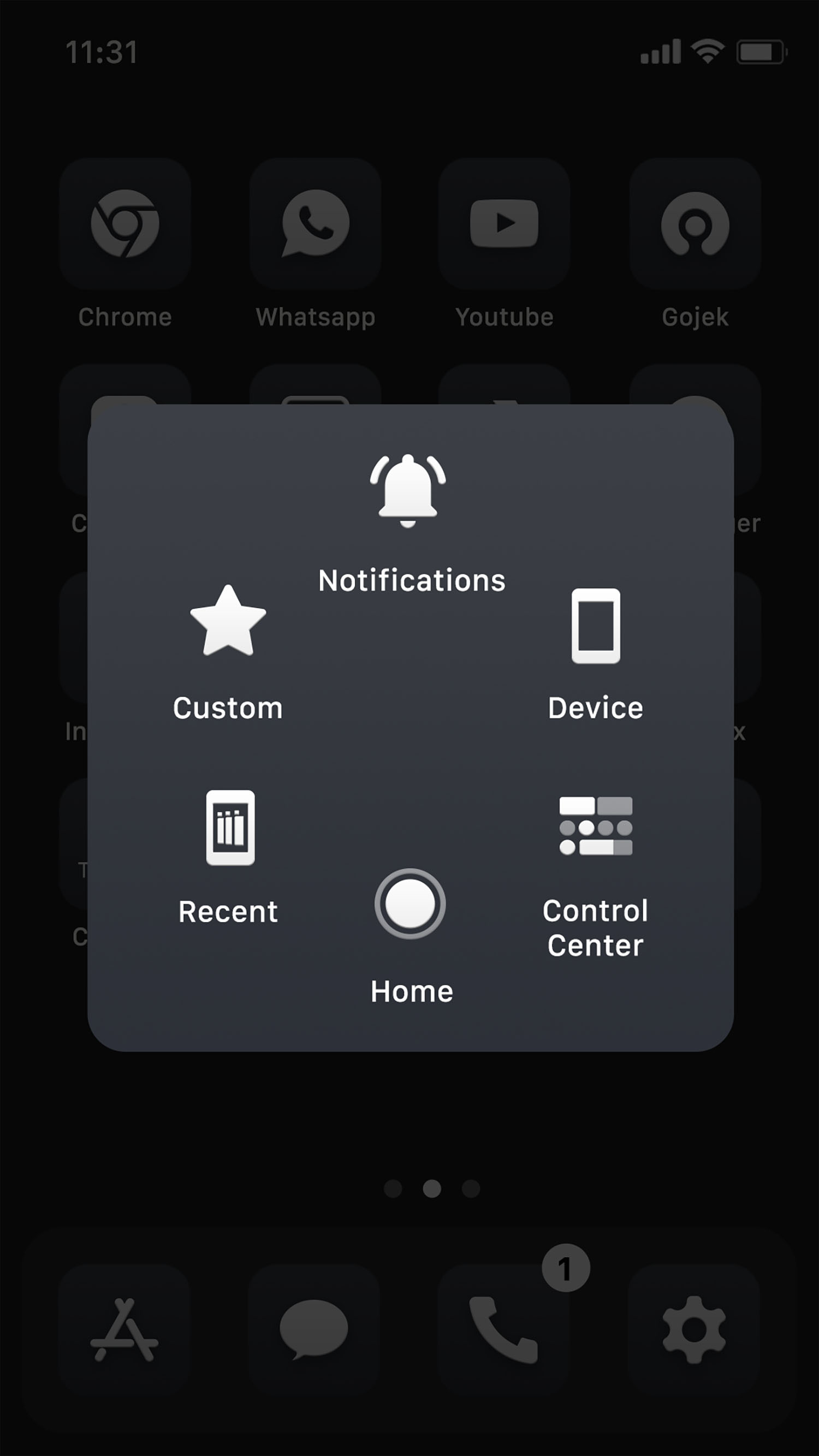 اسکرین شات 7 برنامه Wow Black Theme  - Icon Pack