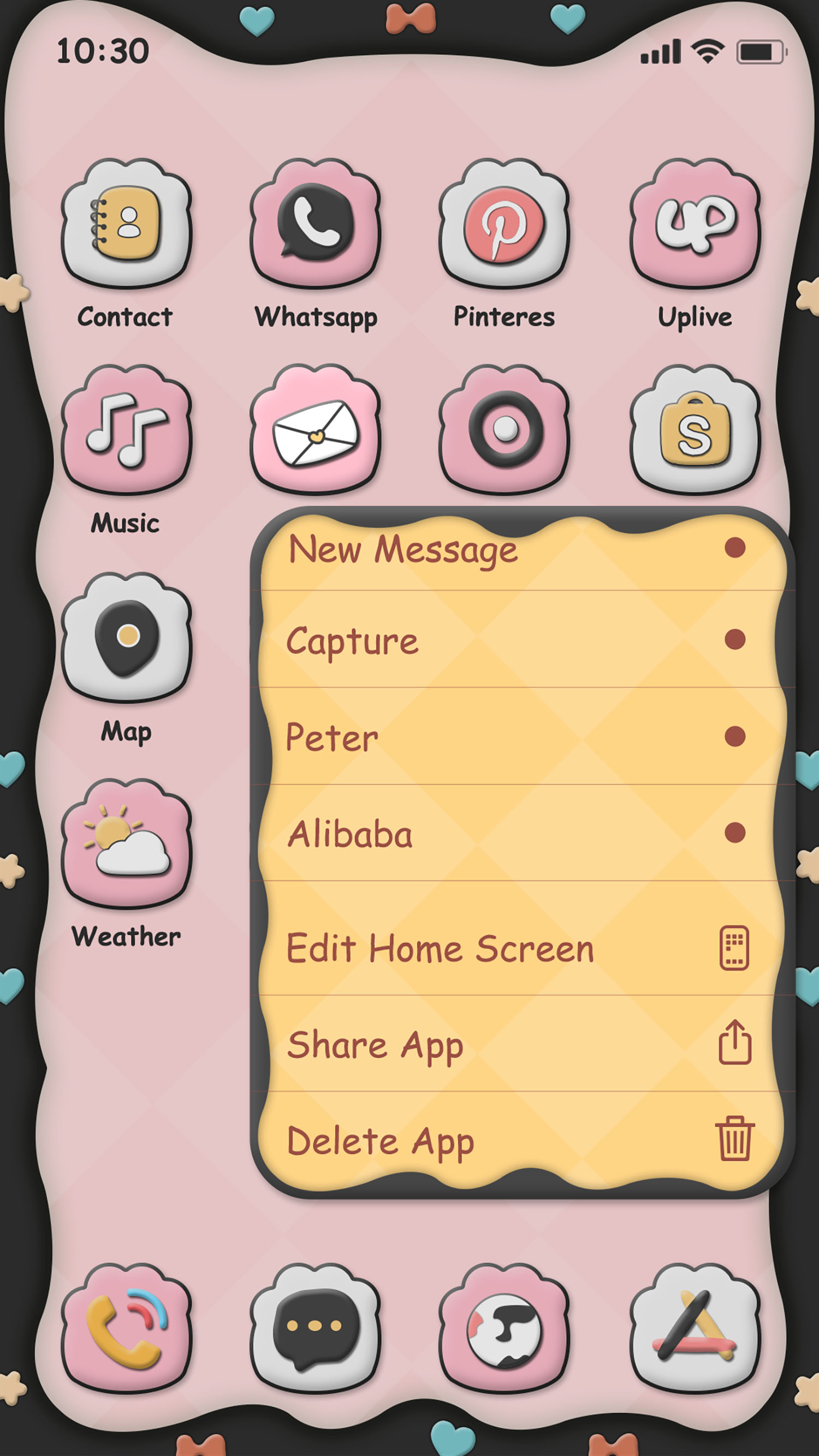 اسکرین شات 5 برنامه Wow Husky Theme - Icon Pack