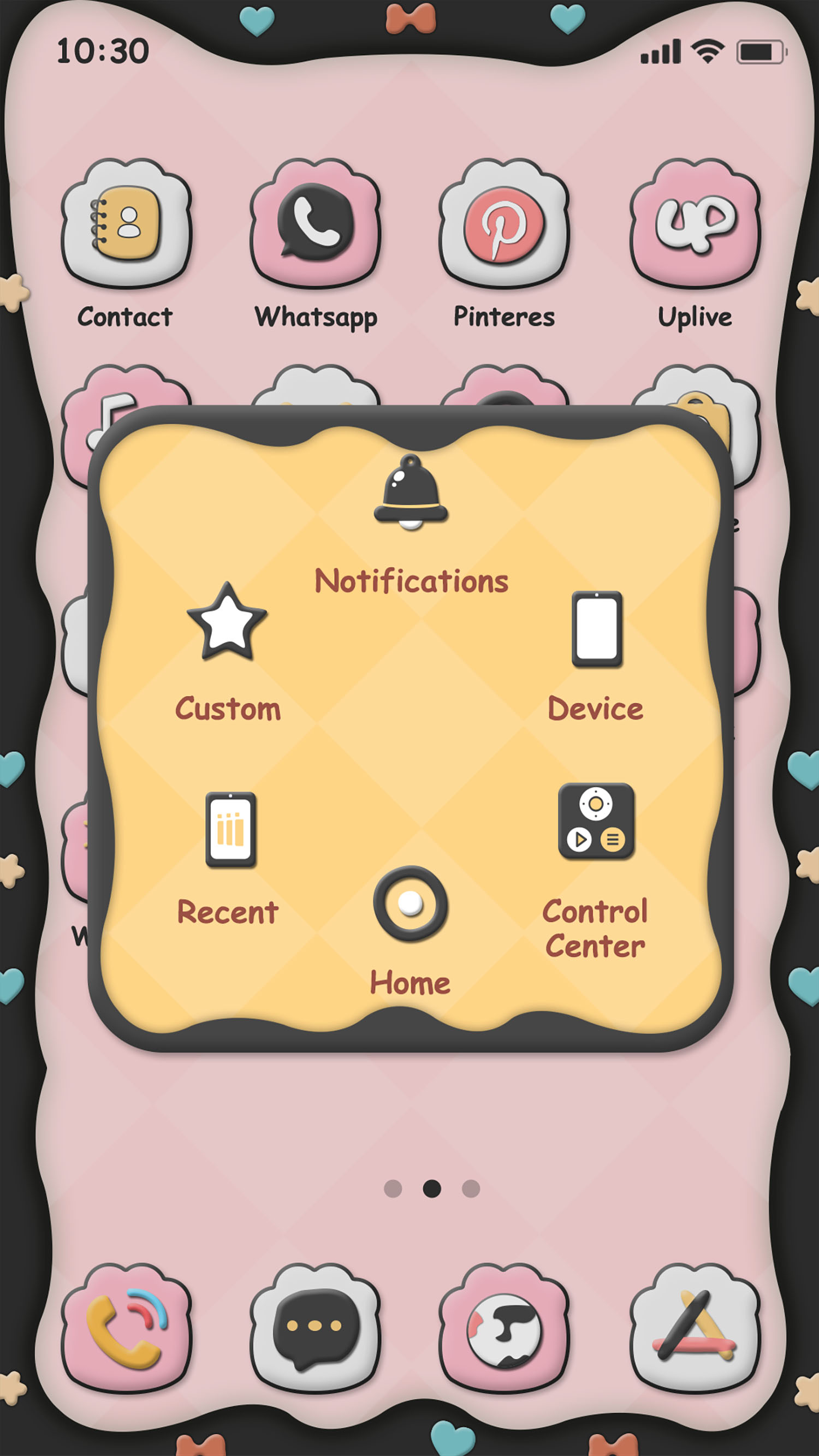 اسکرین شات 6 برنامه Wow Husky Theme - Icon Pack