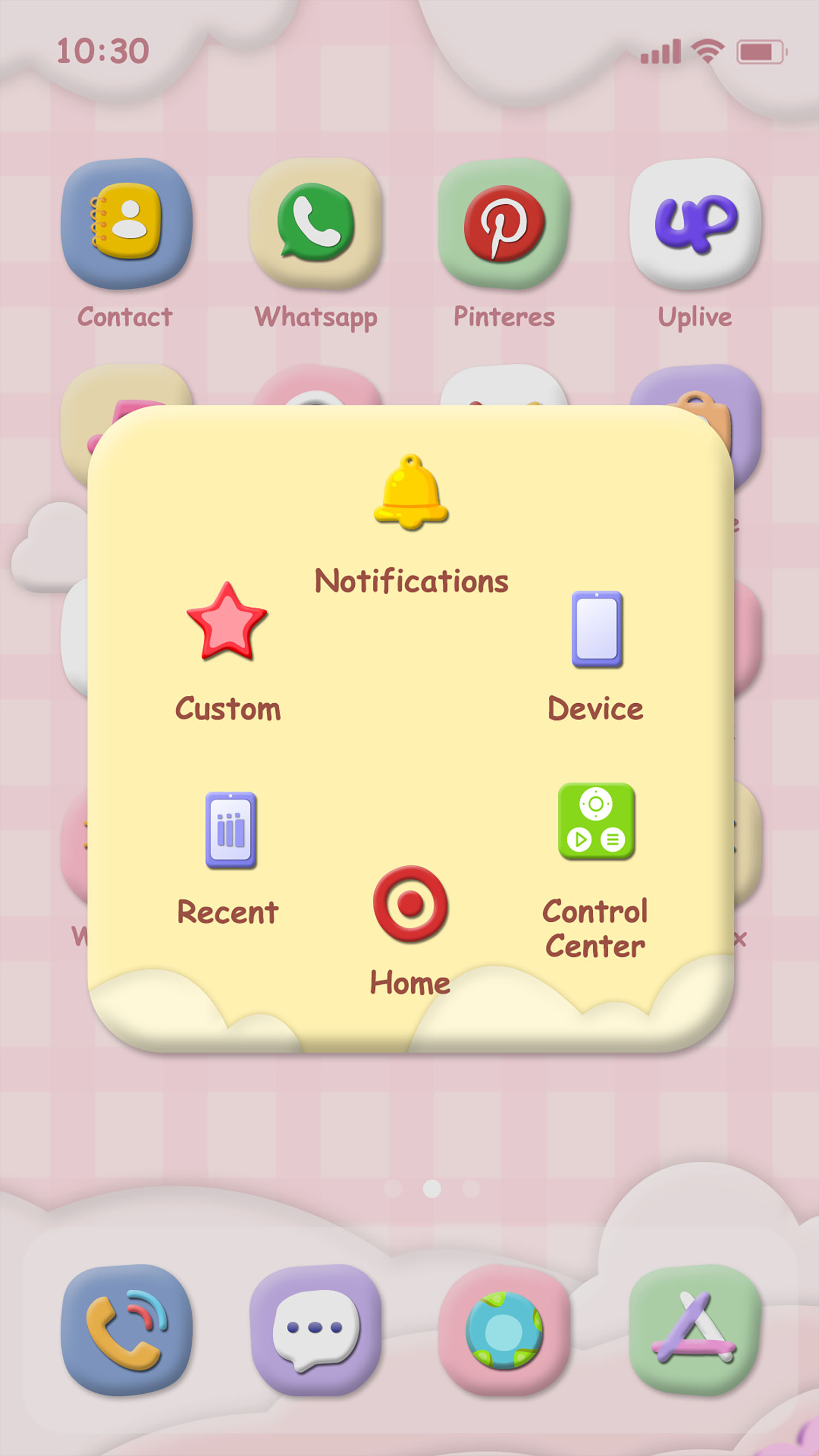 اسکرین شات 6 برنامه Wow Meow Theme - Icon Pack