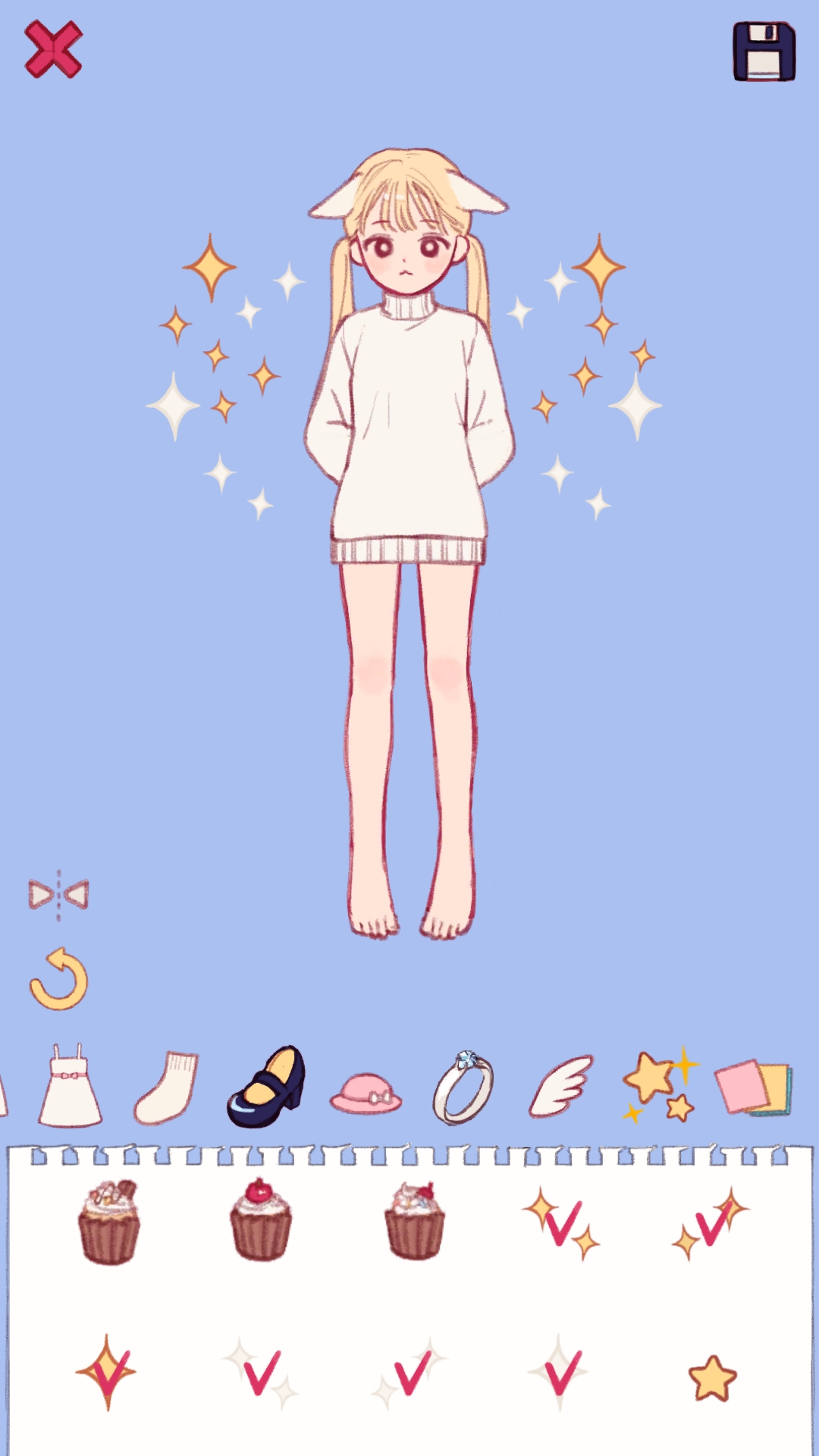 اسکرین شات 5 بازی Pencil Girl : Dress Up Game