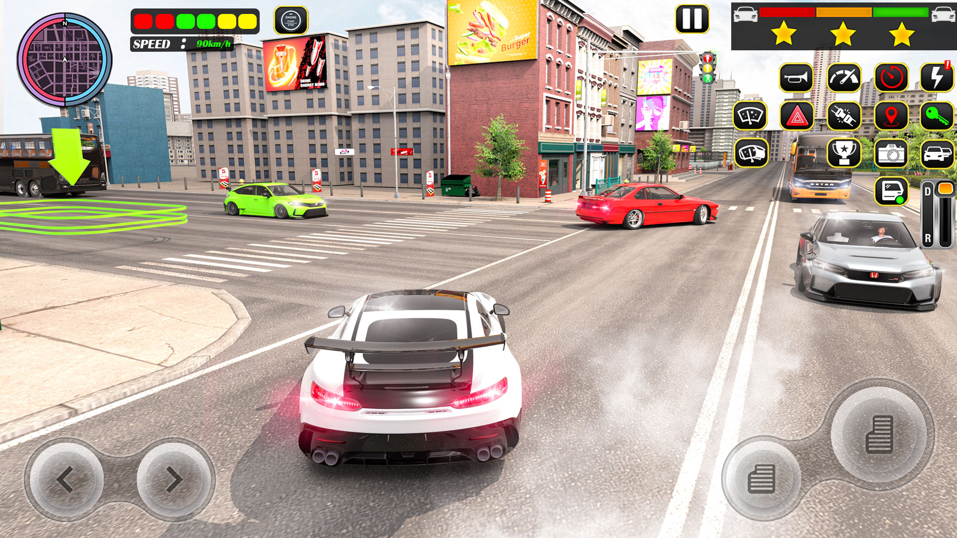 اسکرین شات 3 بازی Real Car Parking 3D Car Games