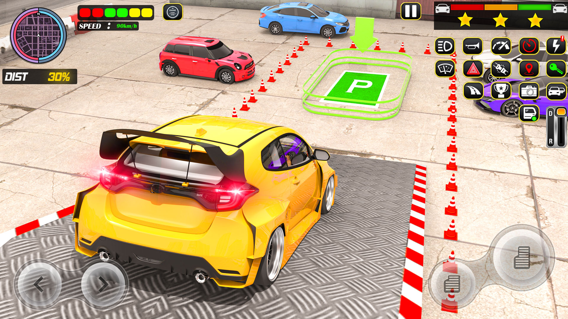 اسکرین شات 4 بازی Real Car Parking 3D Car Games