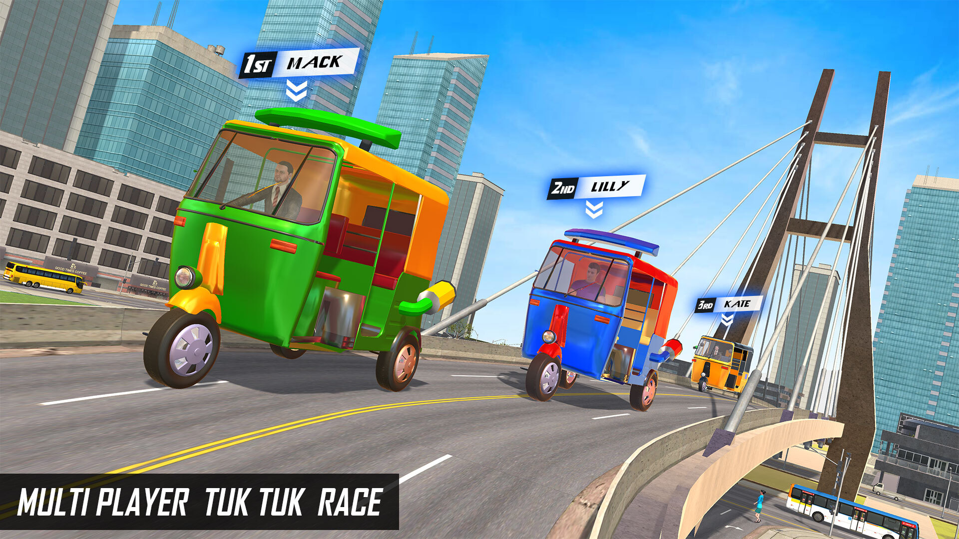 اسکرین شات 6 بازی Tuk Tuk Rikshaw Auto Game