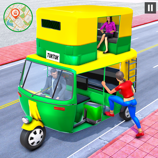 اسکرین شات 1 بازی Tuk Tuk Rikshaw Auto Game