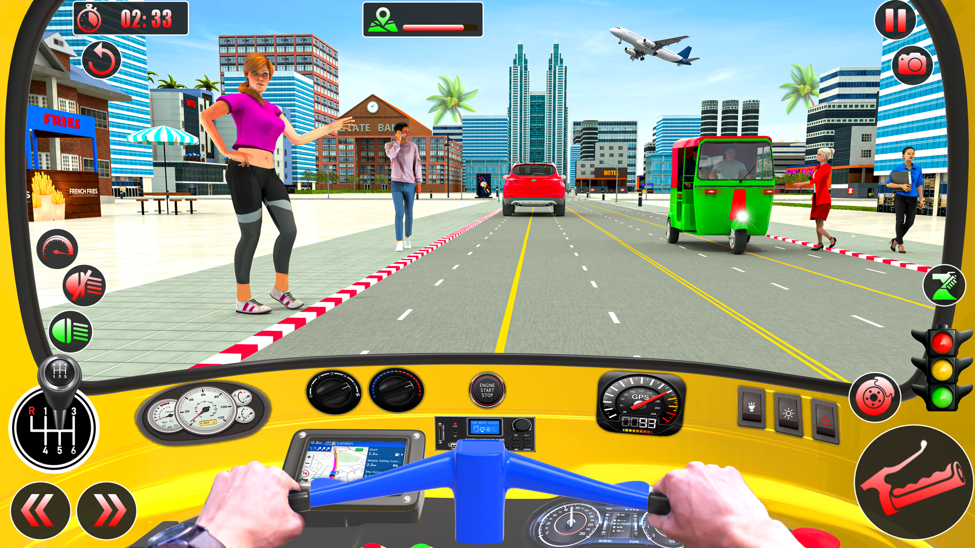 اسکرین شات 2 بازی Tuk Tuk Rikshaw Auto Game