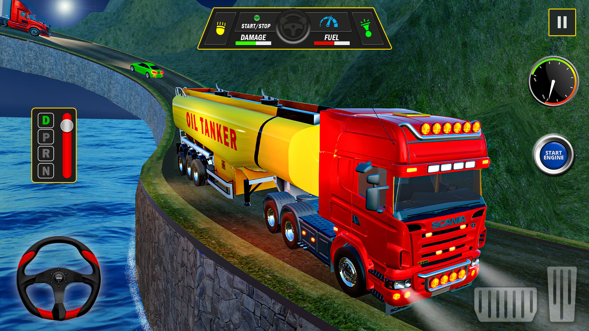 اسکرین شات 3 بازی Offroad Oil Tanker Truck Games