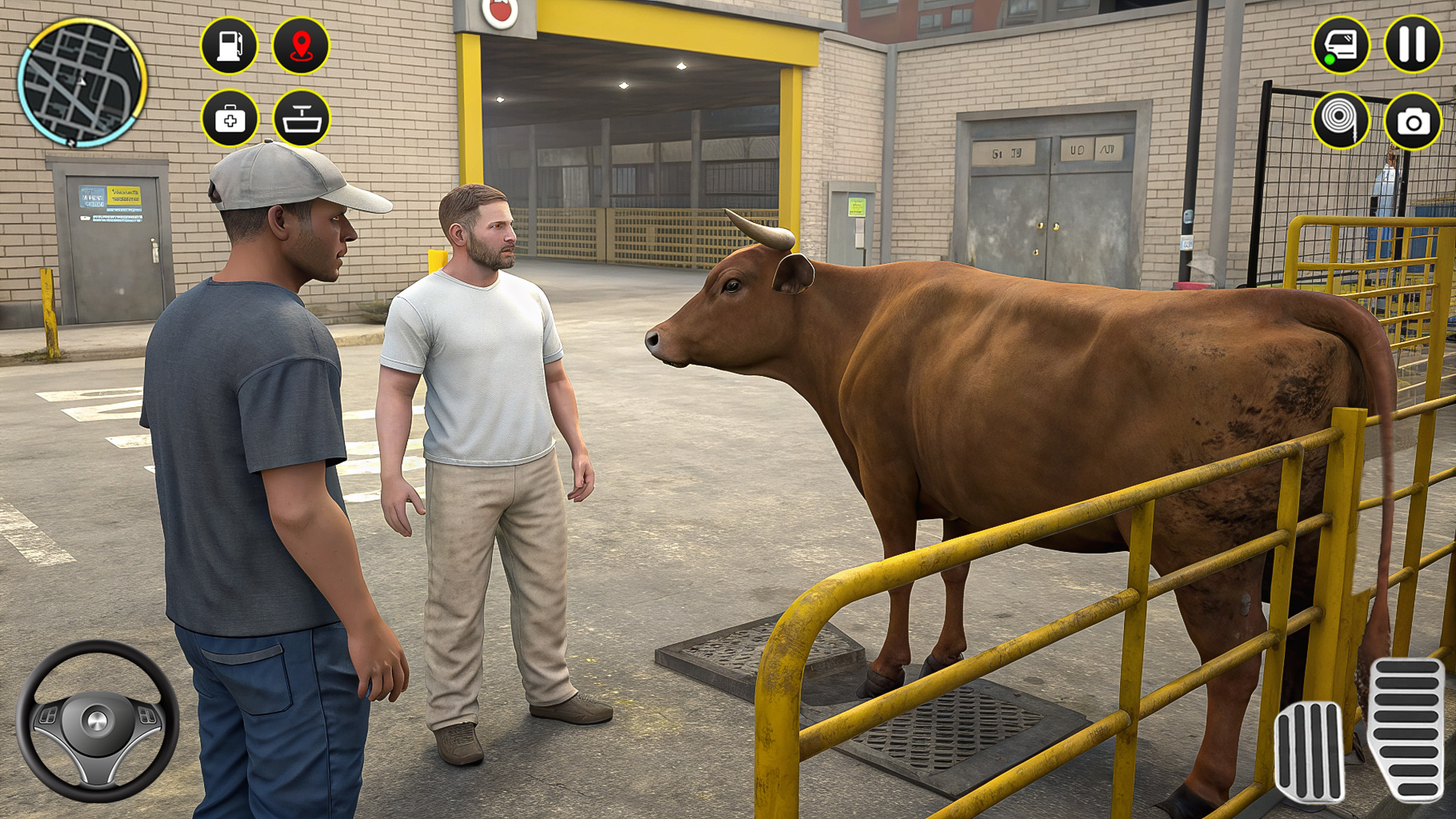 اسکرین شات 3 برنامه Animal Cargo Truck Simulator