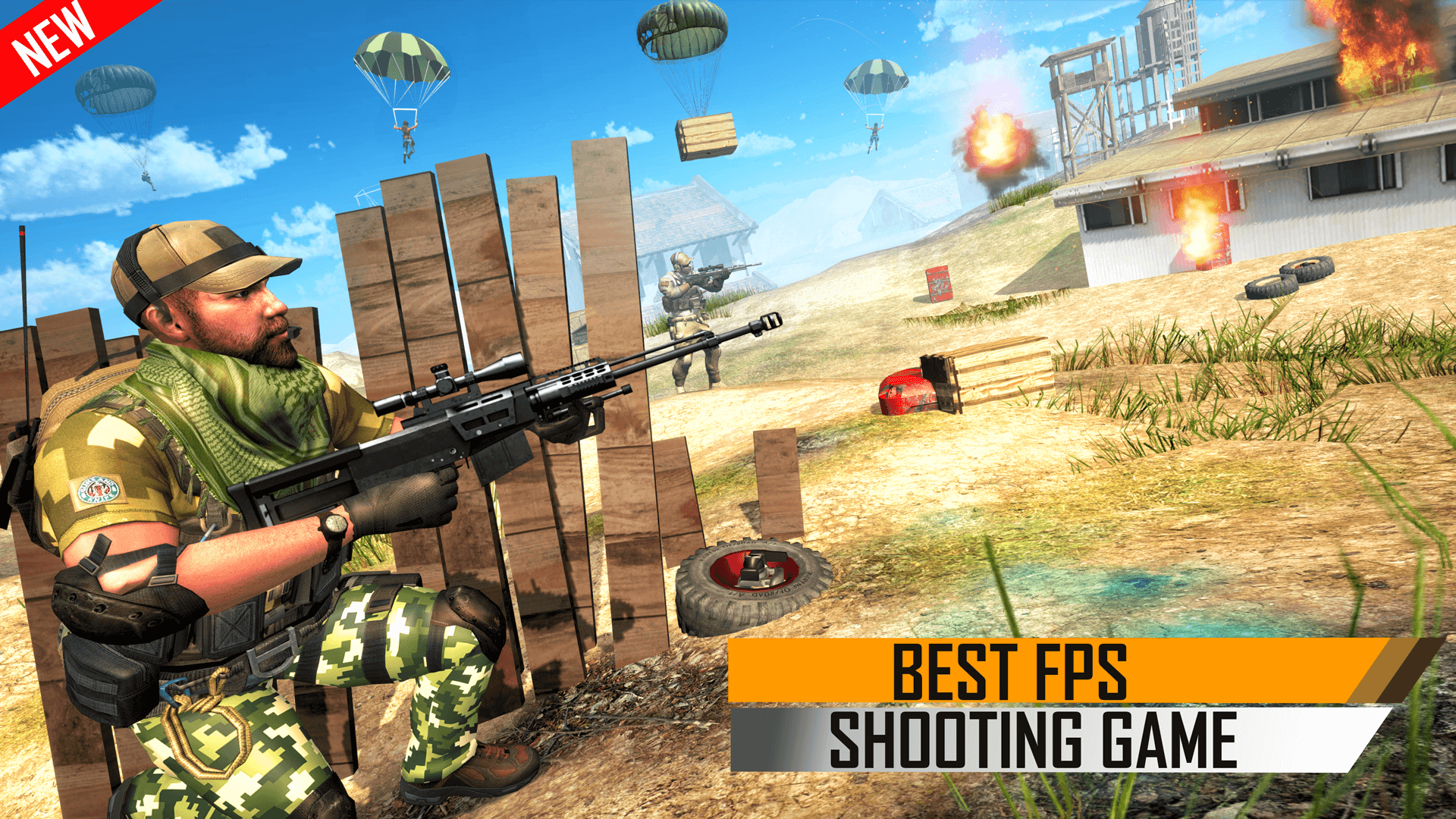 اسکرین شات 7 برنامه Army Commando Shooting Game