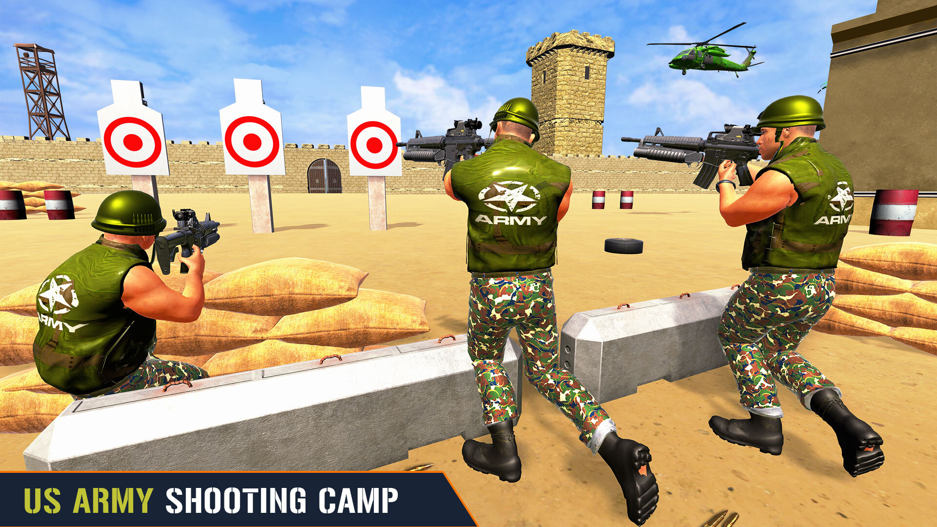 اسکرین شات 3 بازی US Army Training Shooting Camp