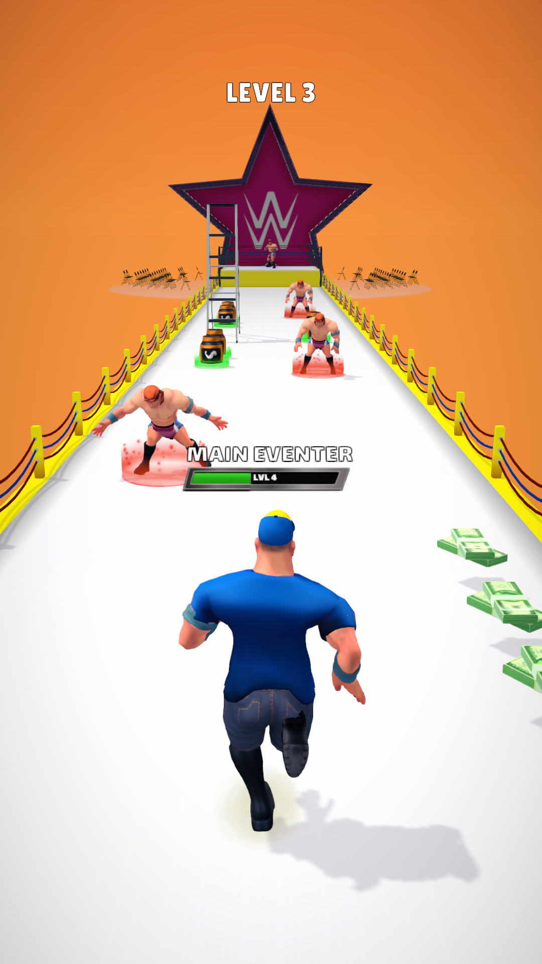اسکرین شات 5 بازی Wrestling Trivia Run