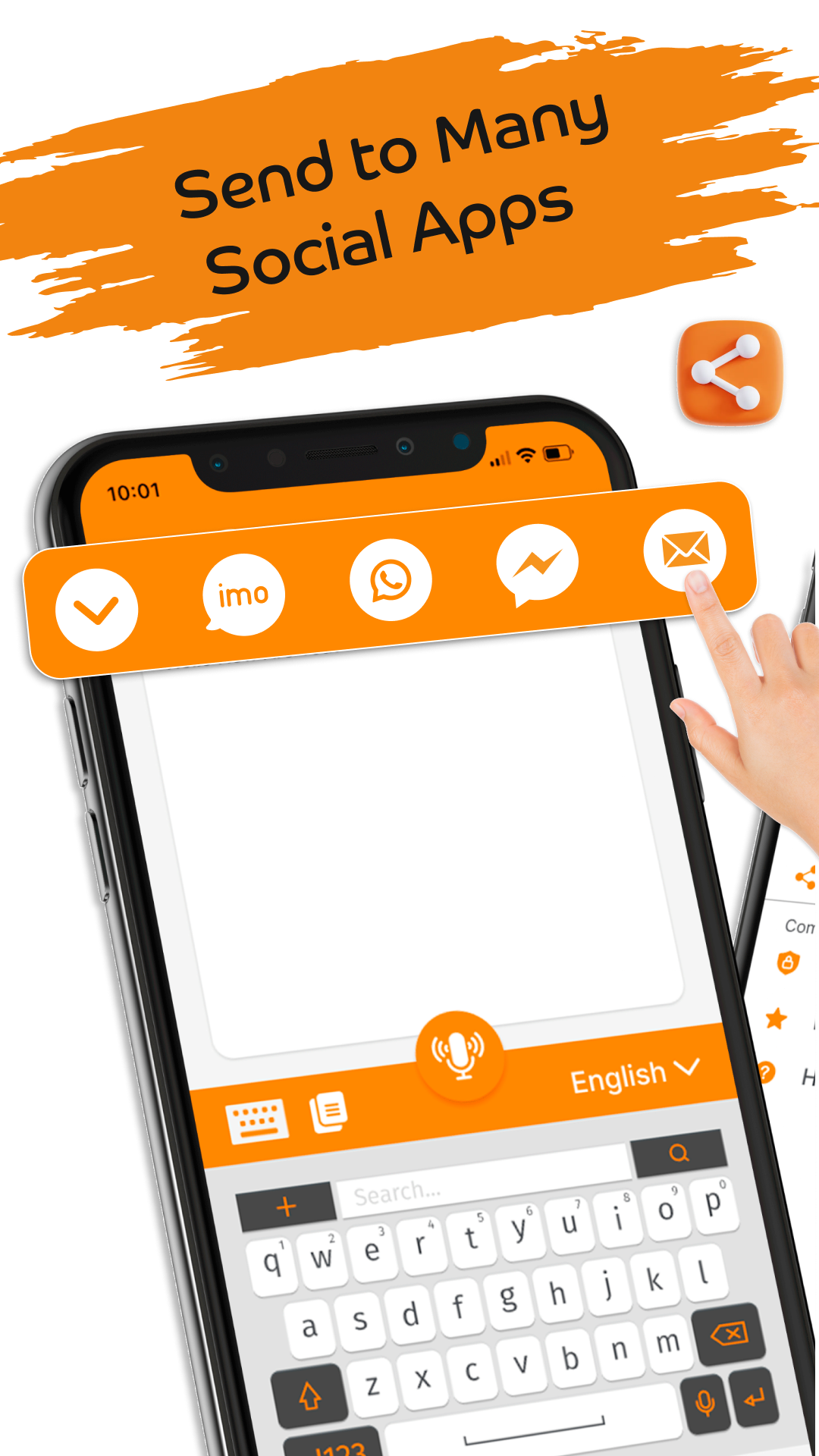 اسکرین شات 6 برنامه SMS by Voice: Speech to Text
