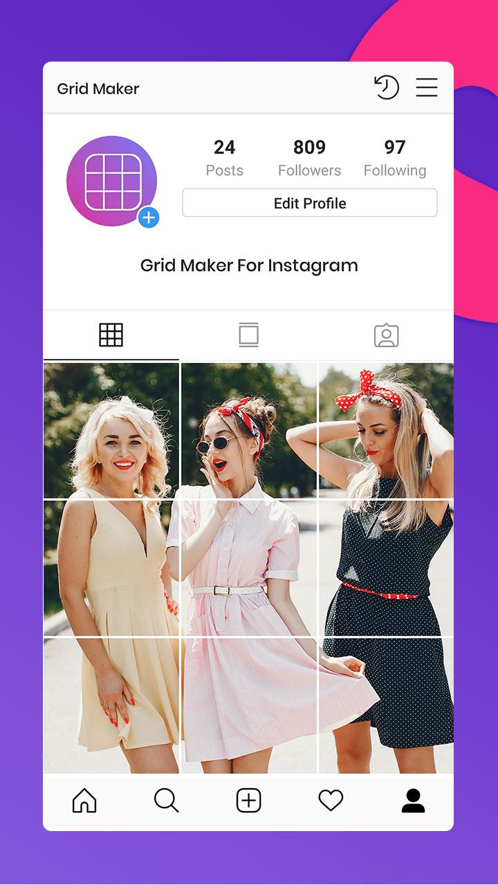اسکرین شات 2 برنامه Grid Maker