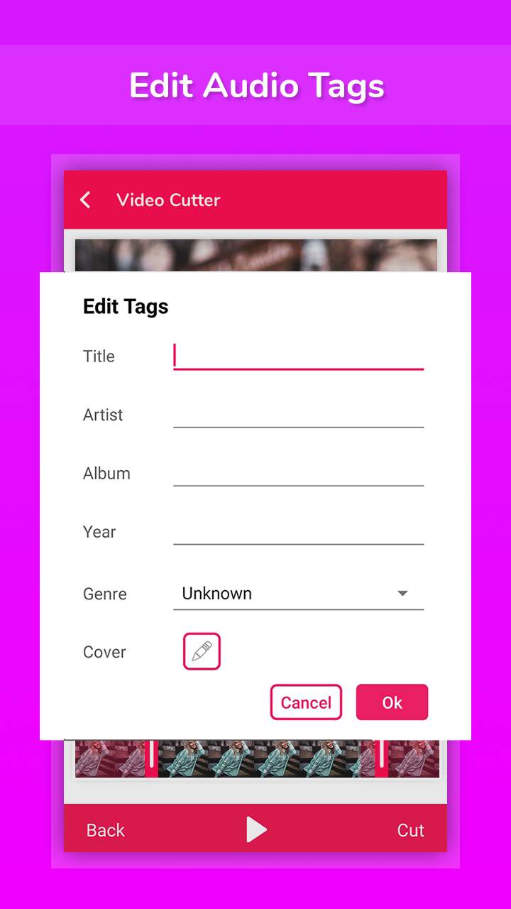 اسکرین شات 5 برنامه Video to mp3, Cutter, Merge