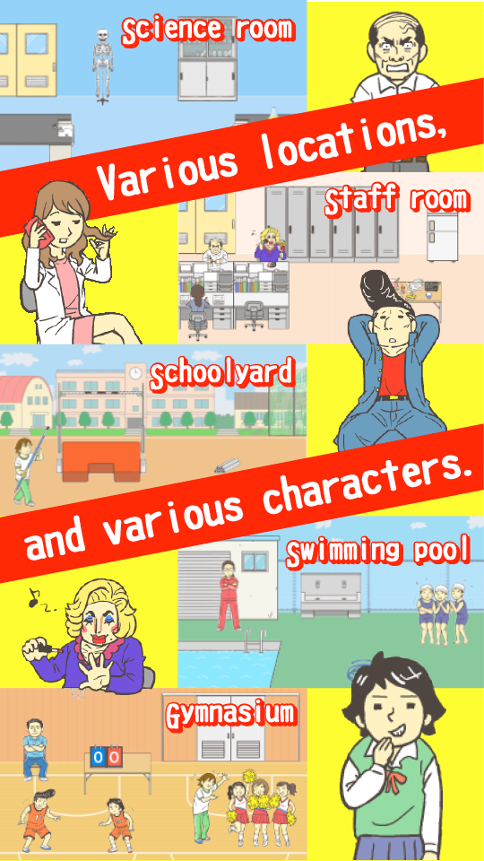 اسکرین شات 5 بازی Ditching School!