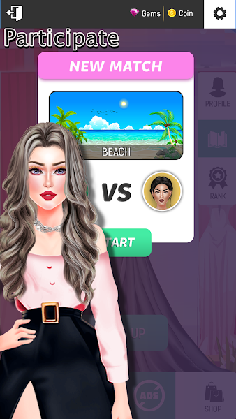 اسکرین شات 5 بازی Fashion Games Dress up Games