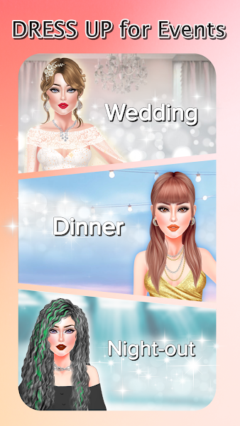 اسکرین شات 1 بازی Fashion Games Dress up Games