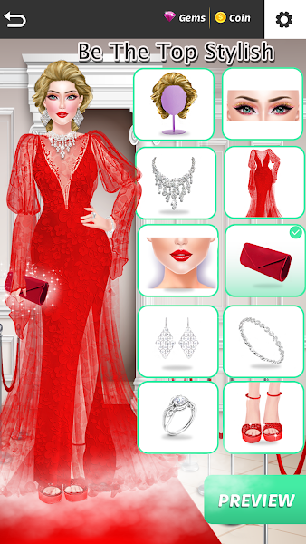 اسکرین شات 2 بازی Fashion Games Dress up Games